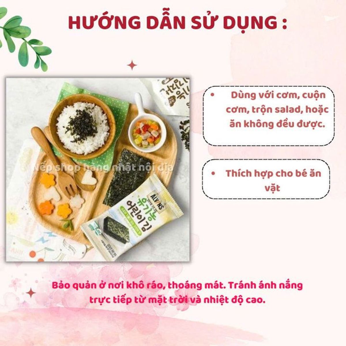 HỘP 10 GÓI SNACK RONG BIỂN HỮU CƠ TÁCH MUỐI VỊ TRUYỀN THỐNG ALVINS 1.5G L033 - LADY'S PASSION HỘP 10 GÓI SNACK RONG BIỂN HỮU CƠ TÁCH MUỐI VỊ TRUYỀN THỐNG ALVINS 1.5G L033 - LADY'S PASSION