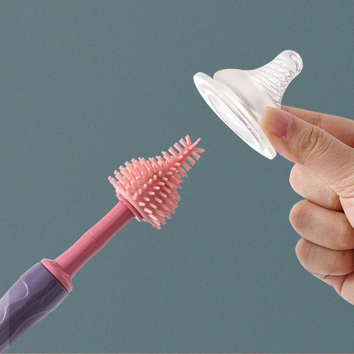 CỌ BÌNH SỮA SILICON XOAY 360 ĐỘ 3 CHI TIẾT 56961 - LADY'S PASSION CỌ BÌNH SỮA SILICON XOAY 360 ĐỘ 3 CHI TIẾT 56961 - LADY'S PASSION
