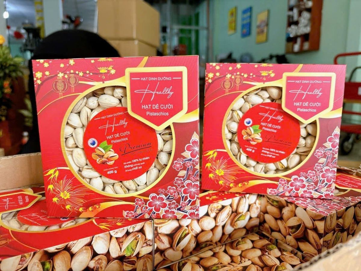 Hạt dẻ cười hộp giấy (400G) Hạt dẻ cười hộp giấy (400G)