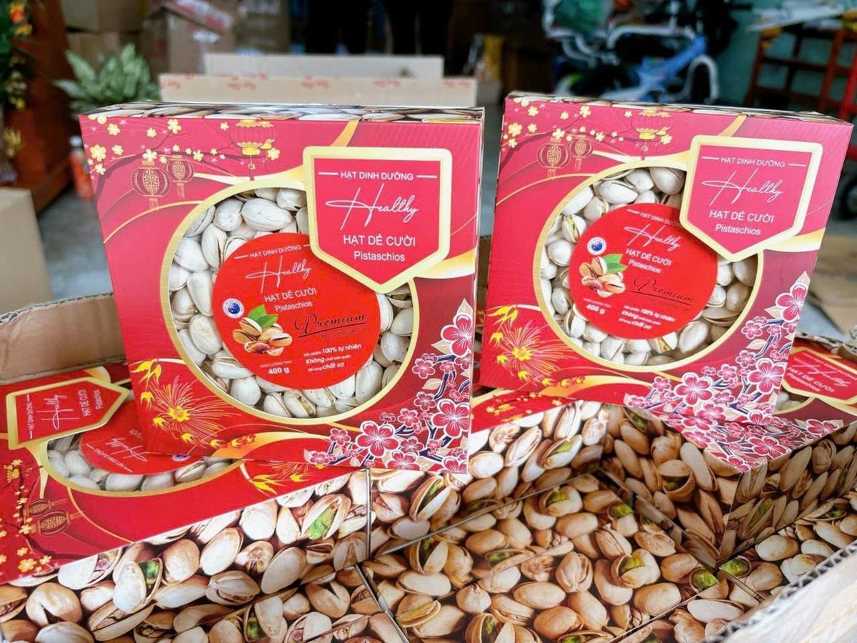 Hạt dẻ cười hộp giấy (400G) Hạt dẻ cười hộp giấy (400G)