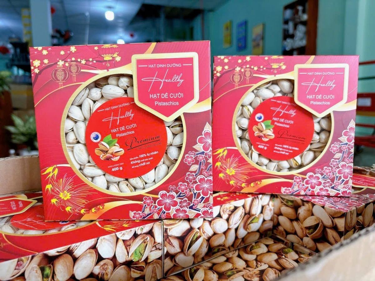 Hạt dẻ cười hộp giấy (400G) Hạt dẻ cười hộp giấy (400G)
