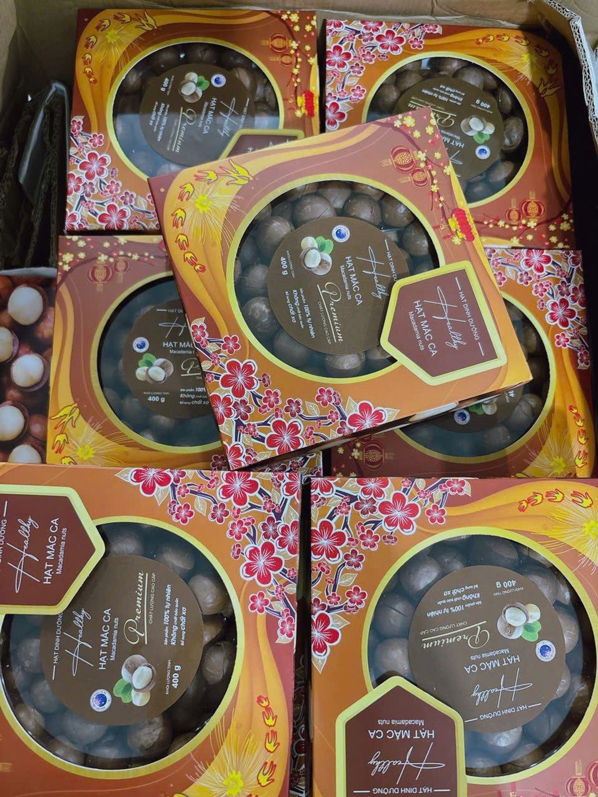 Hạt Macca hộp giấy (400G) Hạt Macca hộp giấy (400G)