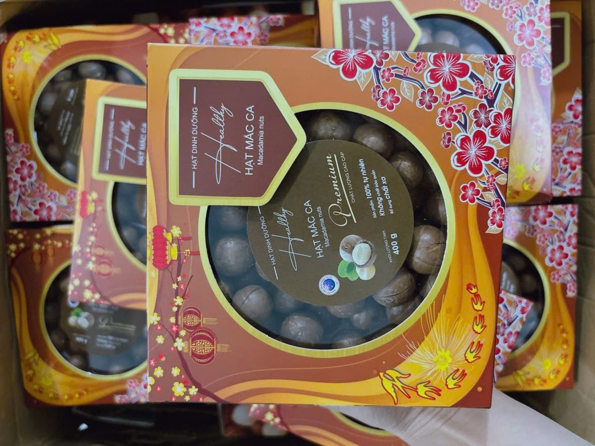 Hạt Macca hộp giấy (400G) Hạt Macca hộp giấy (400G)