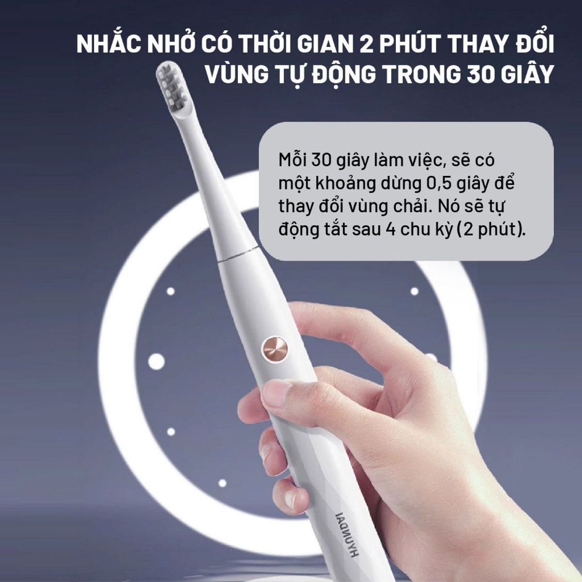 Bàn Chải Điện Hyundai OC012 Chính Hãng Bảo Hành 12 Tháng Bàn Chải Điện Hyundai OC012 Chính Hãng Bảo Hành 12 Tháng