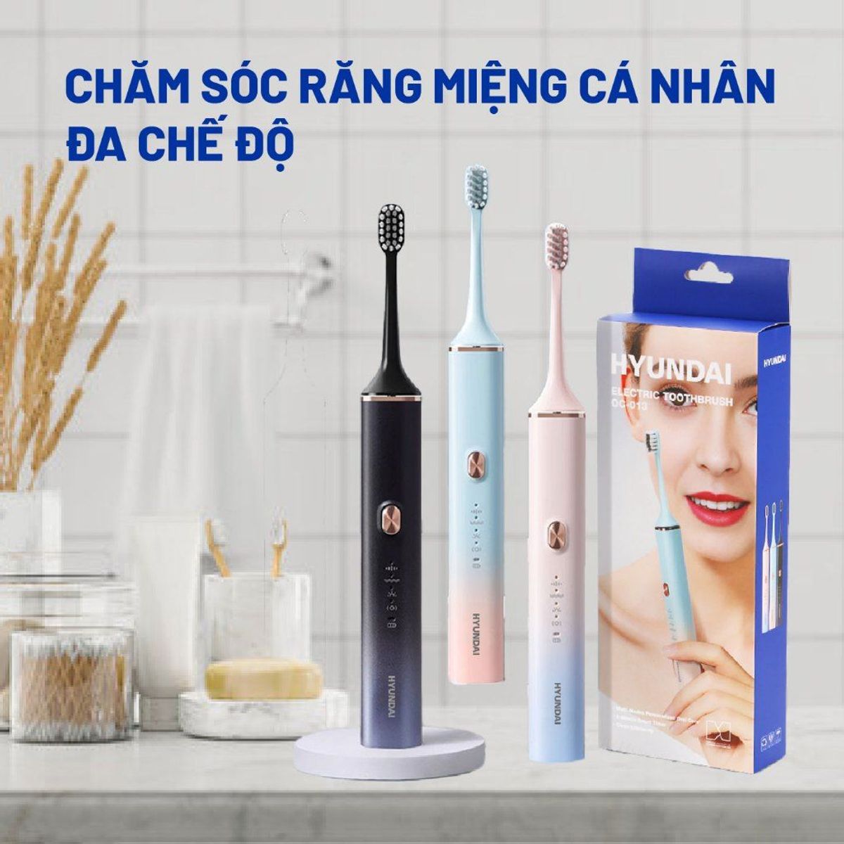 Bàn Chải Điện Hyundai OC013 Chính Hãng Bảo Hành 12 Tháng Bàn Chải Điện Hyundai OC013 Chính Hãng Bảo Hành 12 Tháng