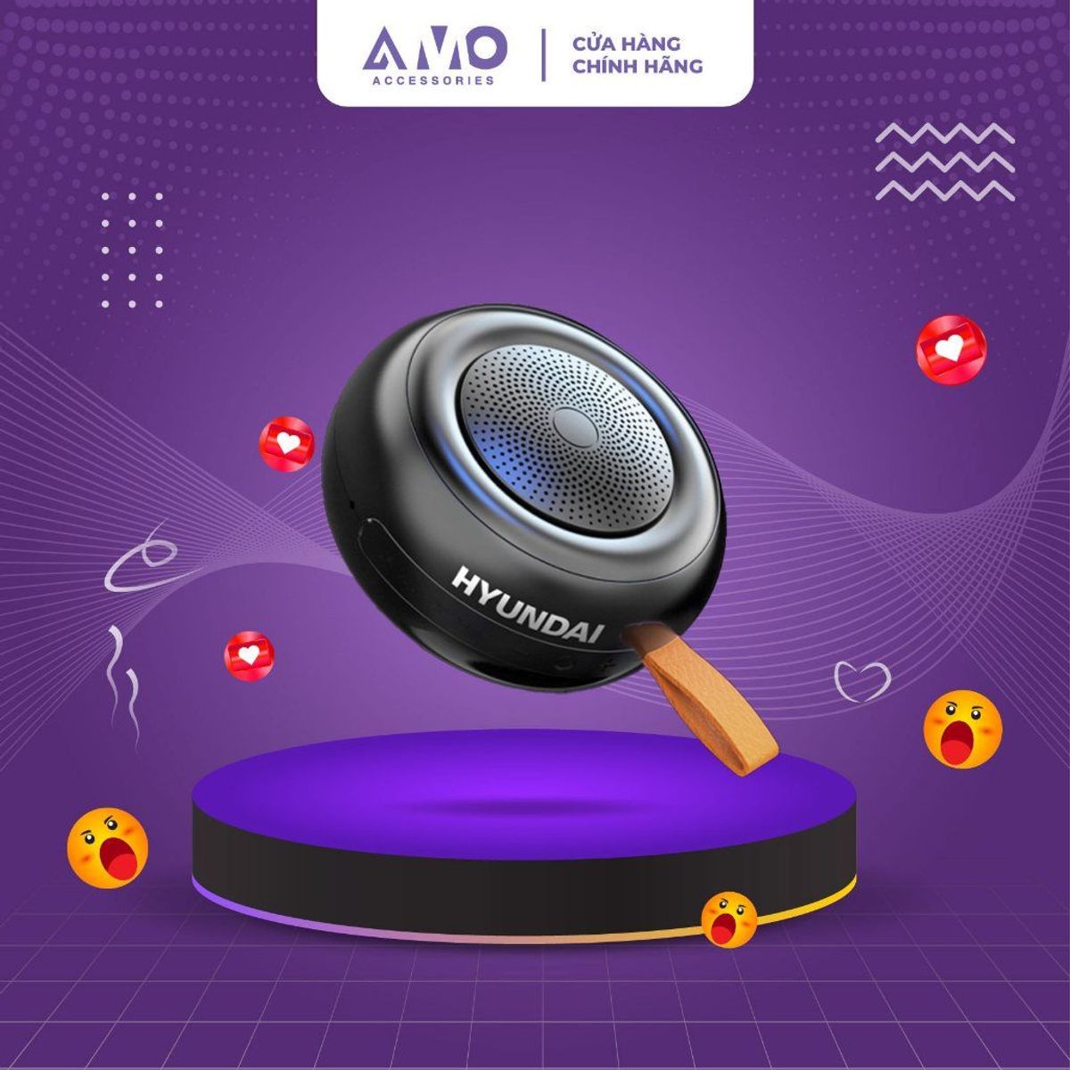 Loa Bluetooth Hyundai Đen HYS21BK Chính Hãng Bảo Hành 12 Tháng Loa Bluetooth Hyundai Đen HYS21BK Chính Hãng Bảo Hành 12 Tháng