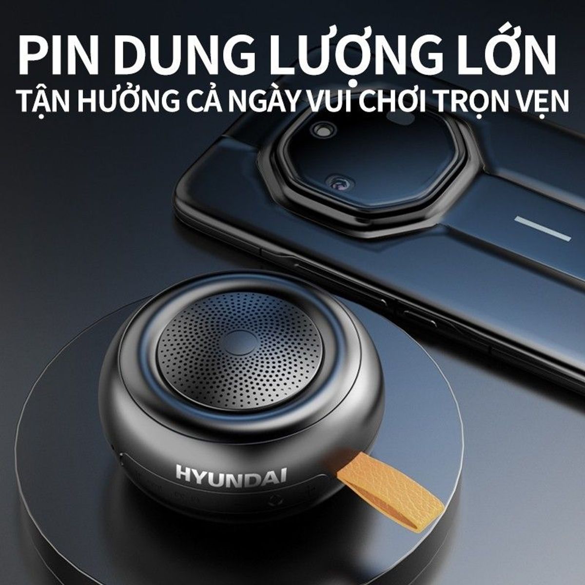 Loa Bluetooth Hyundai Đen HYS21BK Chính Hãng Bảo Hành 12 Tháng Loa Bluetooth Hyundai Đen HYS21BK Chính Hãng Bảo Hành 12 Tháng