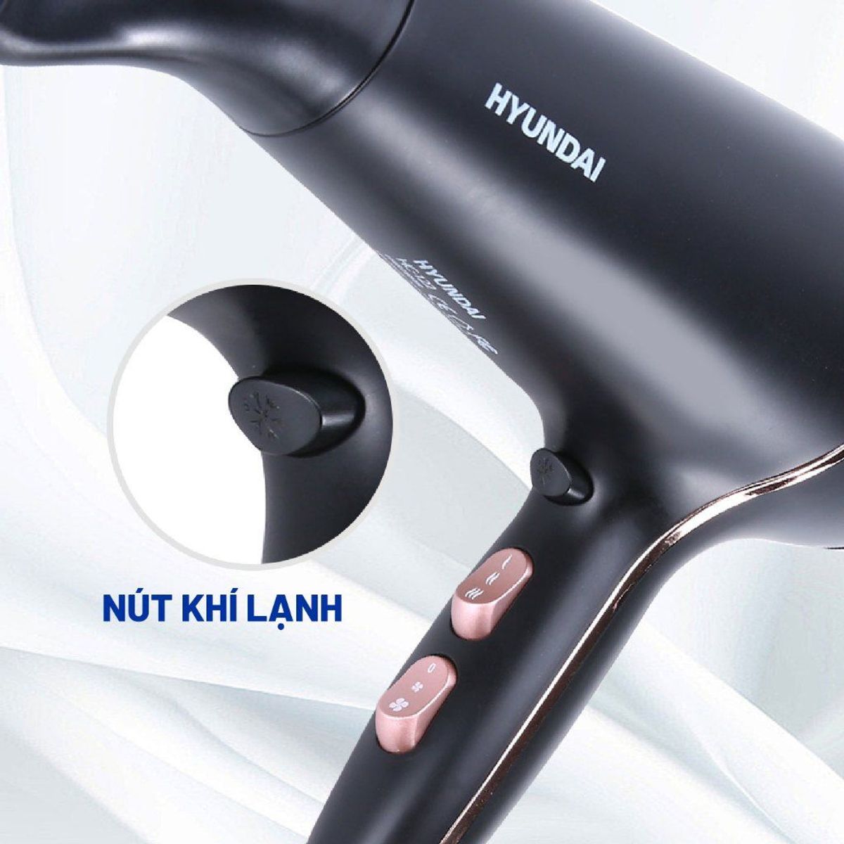 Máy Sấy Tóc Hyundai Đen HC122BK Chính Hãng Bảo Hành 12 Tháng Máy Sấy Tóc Hyundai Đen HC122BK Chính Hãng Bảo Hành 12 Tháng