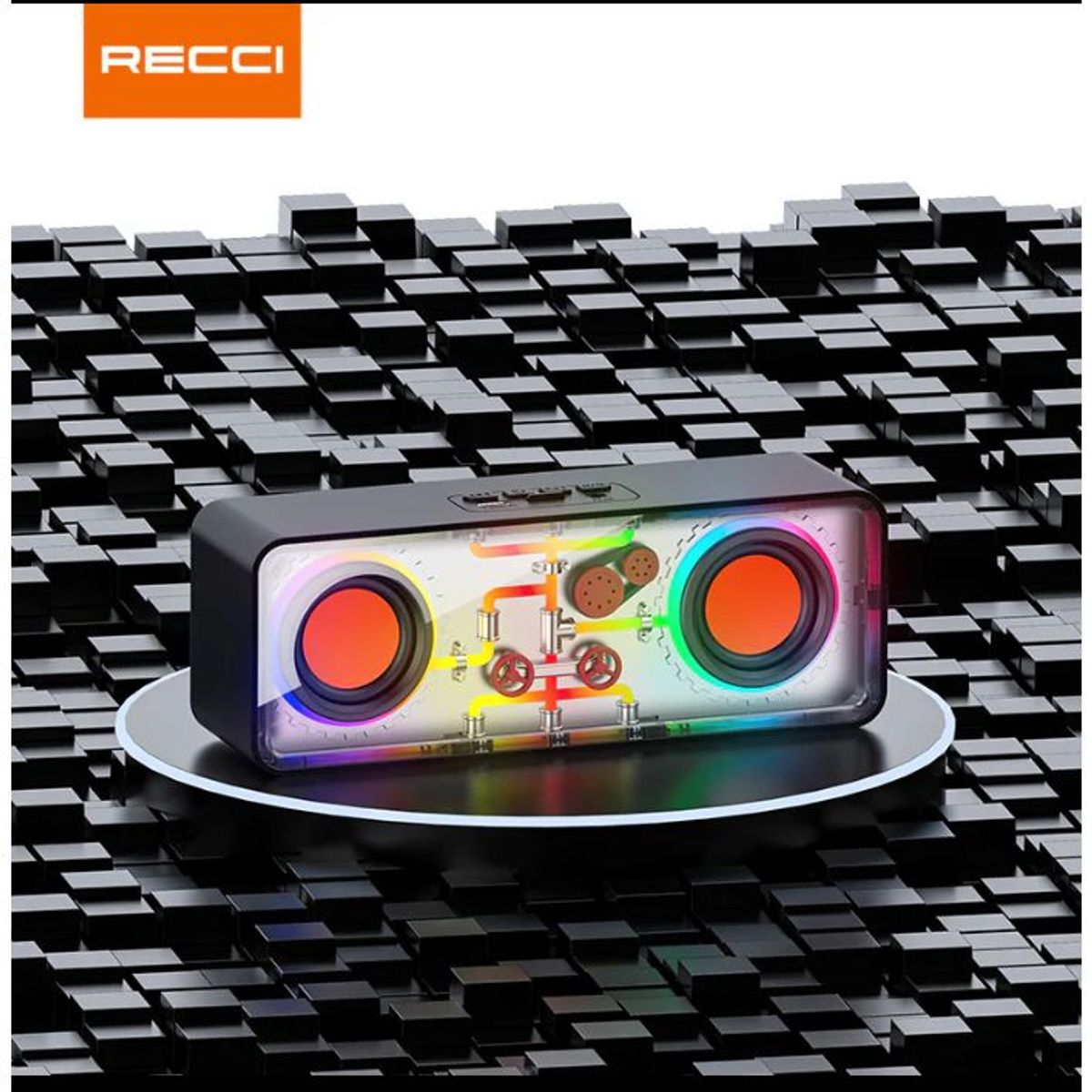 Loa Bluetooth Recci Trắng RSKW38 Loa Bluetooth Recci Trắng RSKW38