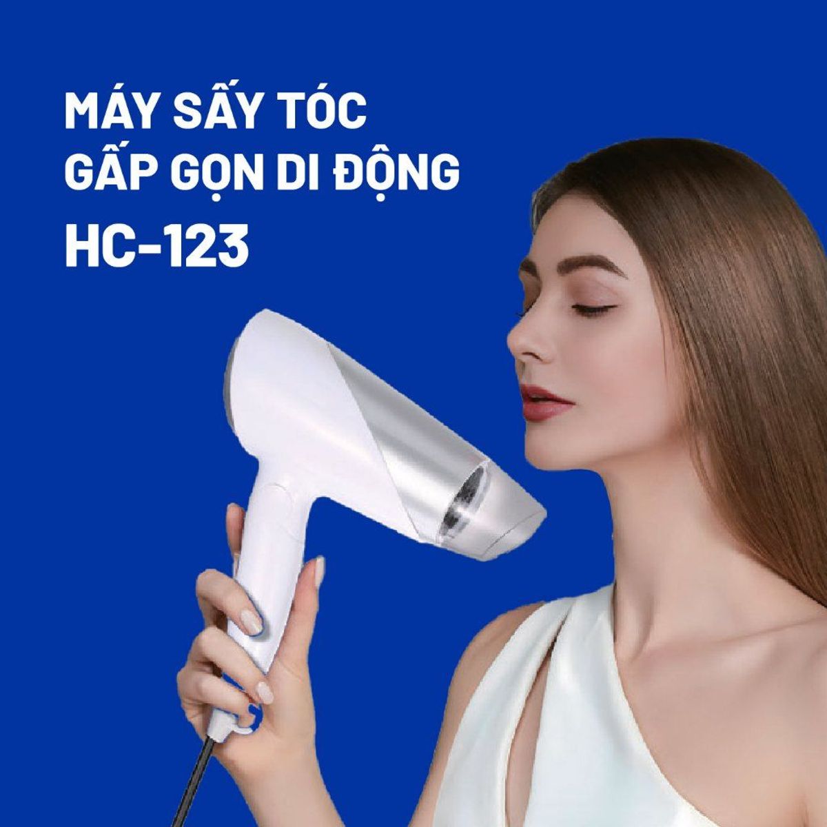 Máy Sấy Tóc Hyundai Trắng HC123WH Chính Hãng Bảo Hành 12 Tháng Máy Sấy Tóc Hyundai Trắng HC123WH Chính Hãng Bảo Hành 12 Tháng