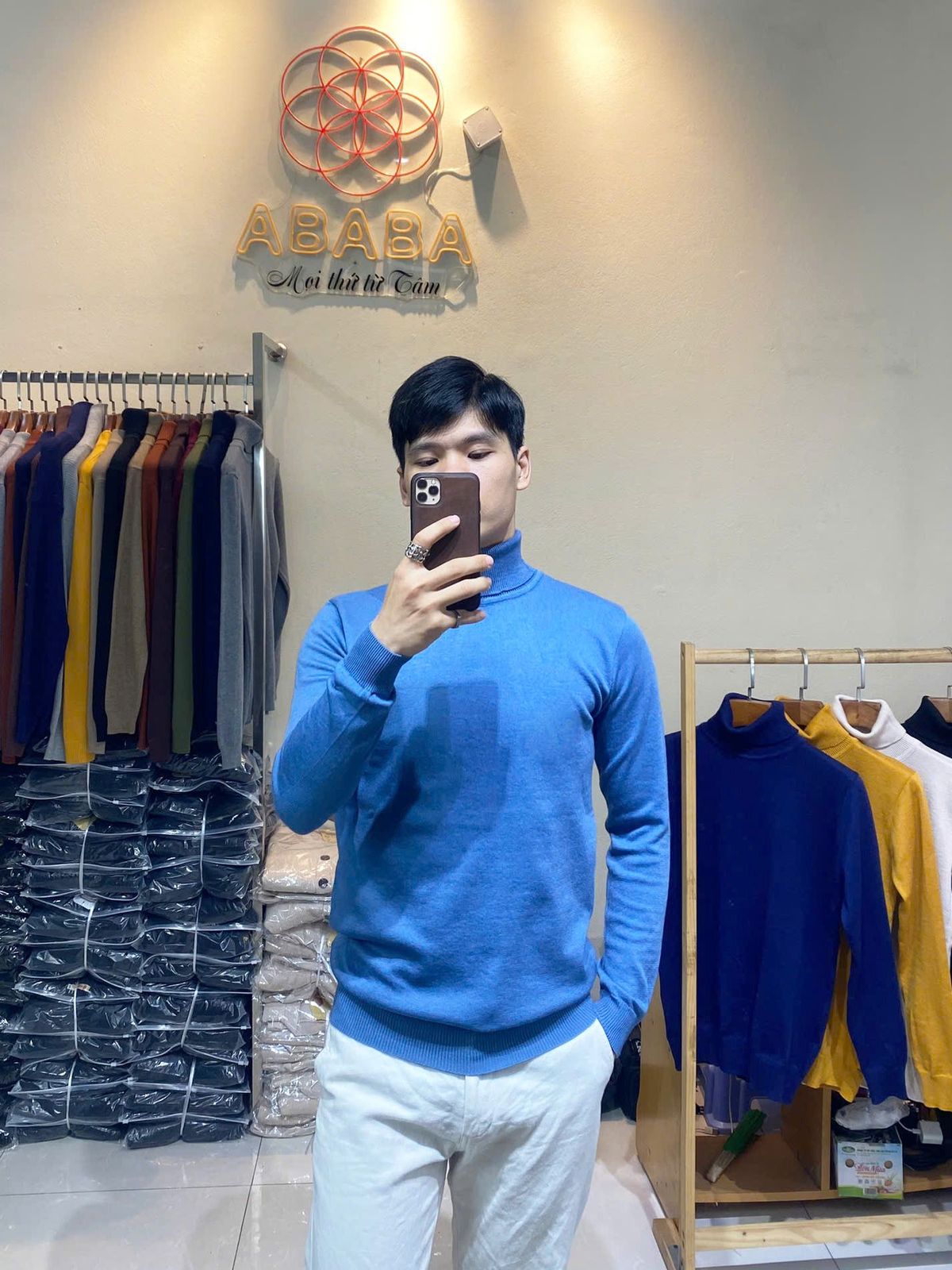 Áo len nam cổ lọ nhiều màu len dệt kim Việt Nam mịn lì không xù không phai có bigsize Hà Đinh-lo-m9 Bán buôn bán sỉ Áo len nam cổ lọ nhiều màu len dệt kim Việt Nam mịn lì không xù không phai có bigsize Hà Đinh-lo-m9 Bán buôn bán sỉ