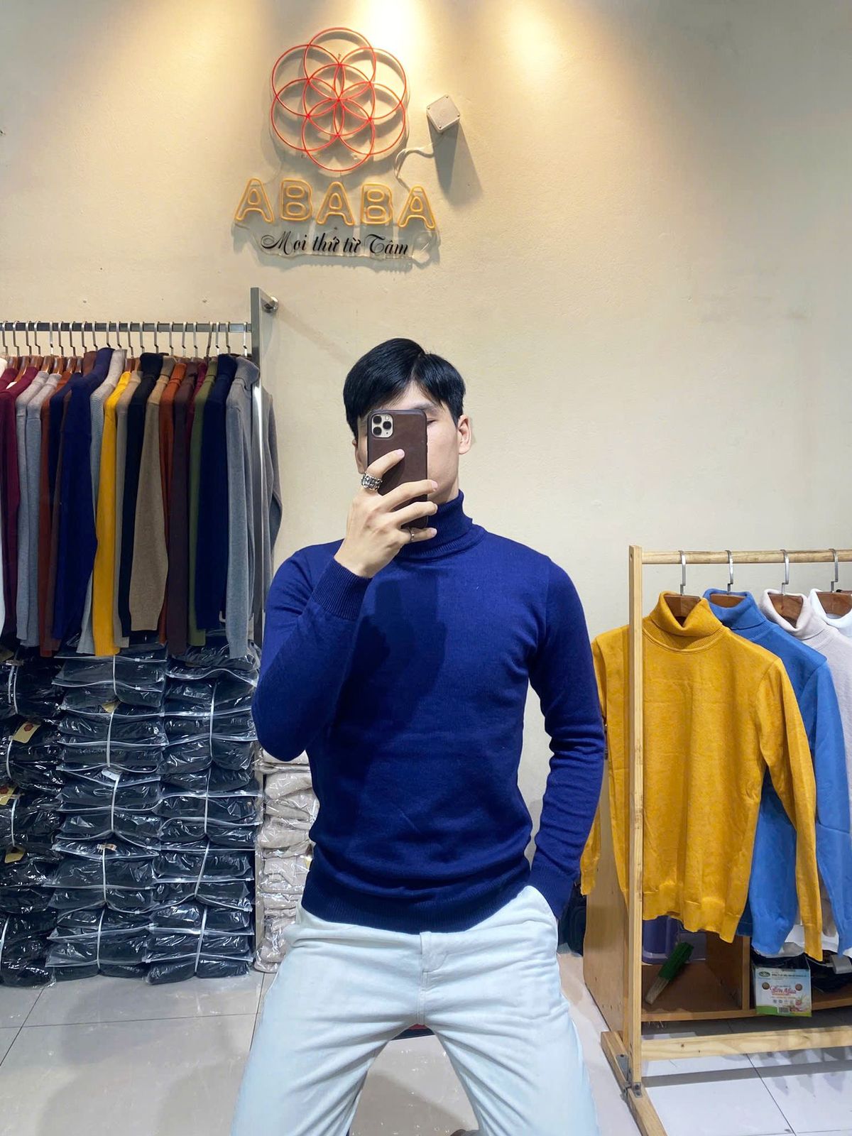 Áo len nam cổ lọ nhiều màu len dệt kim Việt Nam mịn lì không xù không phai có bigsize Hà Đinh-lo-m9 Bán buôn bán sỉ Áo len nam cổ lọ nhiều màu len dệt kim Việt Nam mịn lì không xù không phai có bigsize Hà Đinh-lo-m9 Bán buôn bán sỉ
