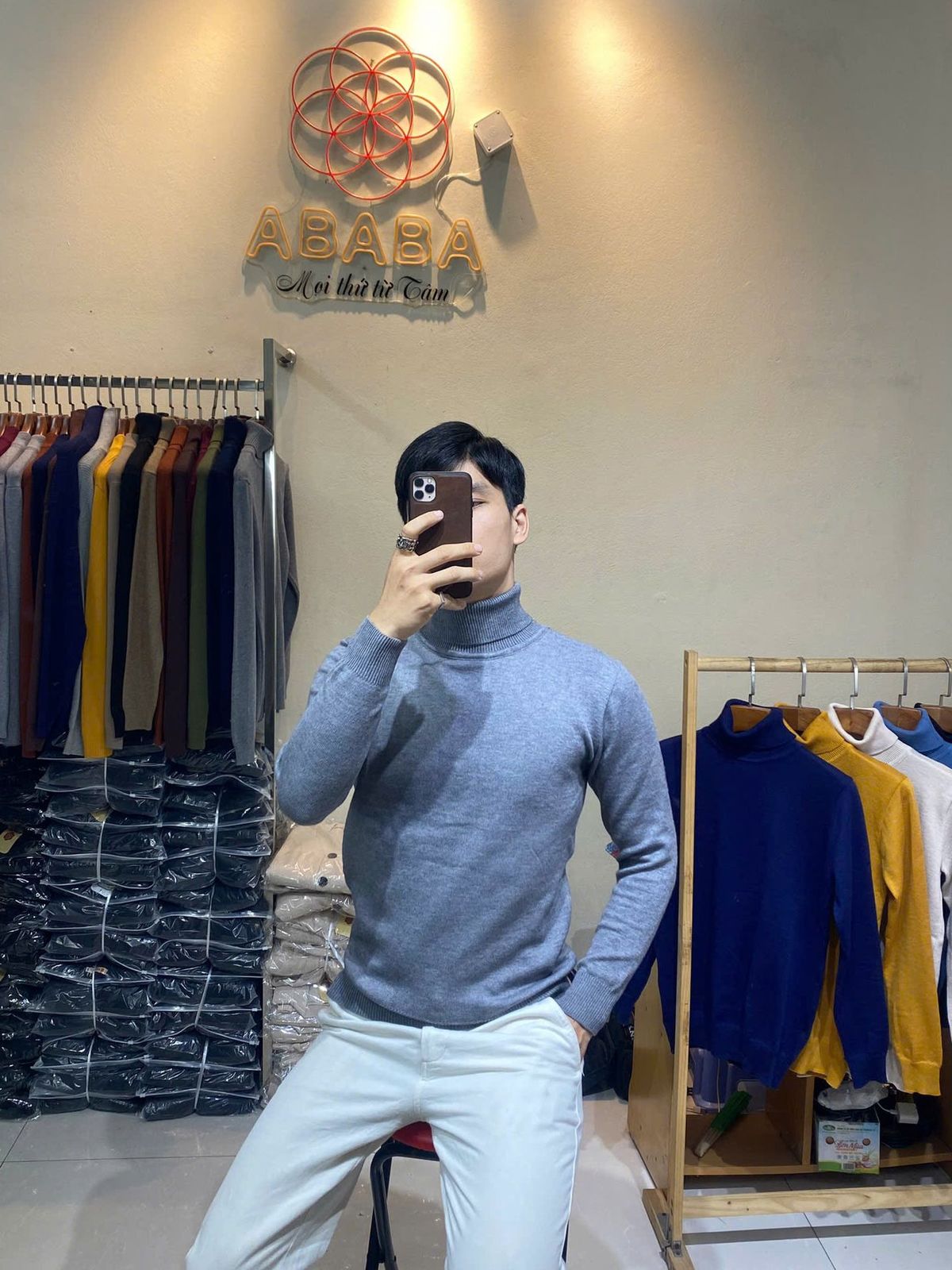 Áo len nam cổ lọ nhiều màu len dệt kim Việt Nam mịn lì không xù không phai có bigsize Hà Đinh-lo-m9 Bán buôn bán sỉ Áo len nam cổ lọ nhiều màu len dệt kim Việt Nam mịn lì không xù không phai có bigsize Hà Đinh-lo-m9 Bán buôn bán sỉ