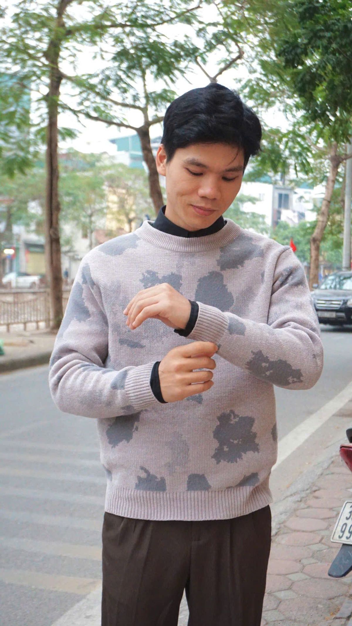 Áo len nam cổ tròn áo cổ 3p len nam len nhung dày siêu ấm họa tiết trẻ trung Hà Đinh - M L XL XXL - 3p-913loang Bán sỉ bán buôn Áo len nam cổ tròn áo cổ 3p len nam len nhung dày siêu ấm họa tiết trẻ trung Hà Đinh - M L XL XXL - 3p-913loang Bán sỉ bán buôn