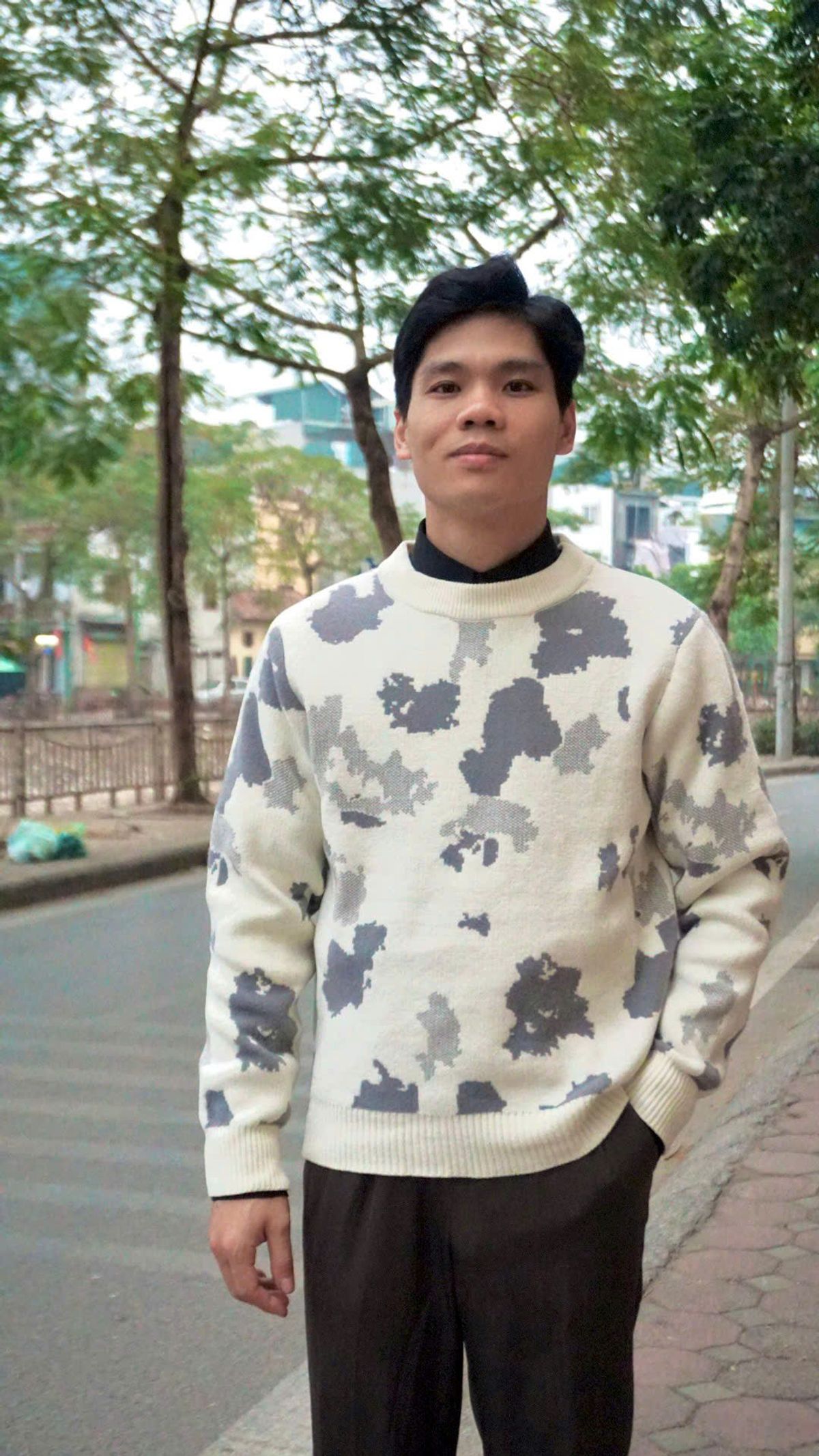 Áo len nam cổ tròn áo cổ 3p len nam len nhung dày siêu ấm họa tiết trẻ trung Hà Đinh - M L XL XXL - 3p-913loang Bán sỉ bán buôn Áo len nam cổ tròn áo cổ 3p len nam len nhung dày siêu ấm họa tiết trẻ trung Hà Đinh - M L XL XXL - 3p-913loang Bán sỉ bán buôn