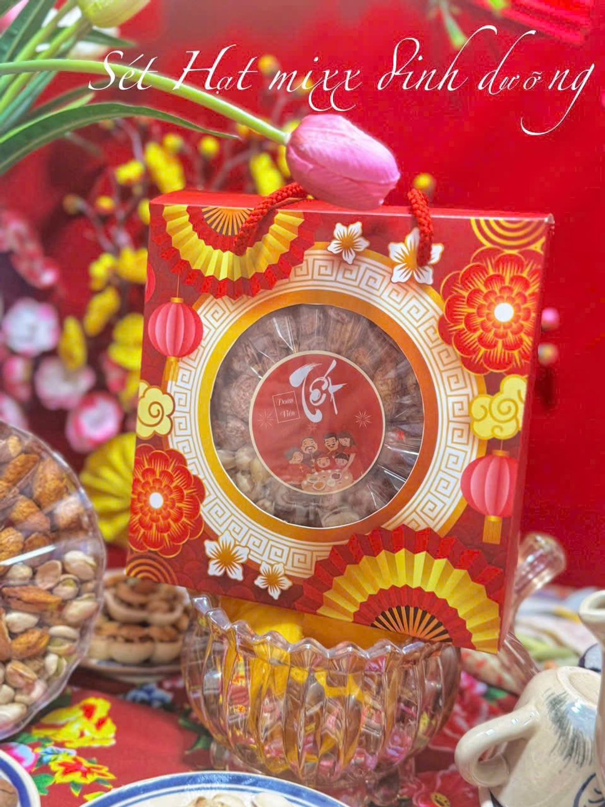 SÉT HẠT MIX DINH DƯỠNG: NẠP ĐẦY NĂNG LƯỢNG MỖI NGÀY 500G - WINNIE HOUSE SÉT HẠT MIX DINH DƯỠNG: NẠP ĐẦY NĂNG LƯỢNG MỖI NGÀY 500G - WINNIE HOUSE