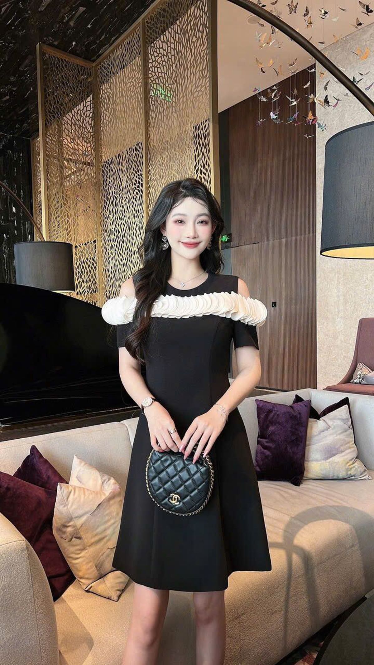 ĐẦM SUÔNG RỚT VAI QUẢNG CHÂU LOẠI CAO CẤP ĐẦM SUÔNG RỚT VAI QUẢNG CHÂU LOẠI CAO CẤP