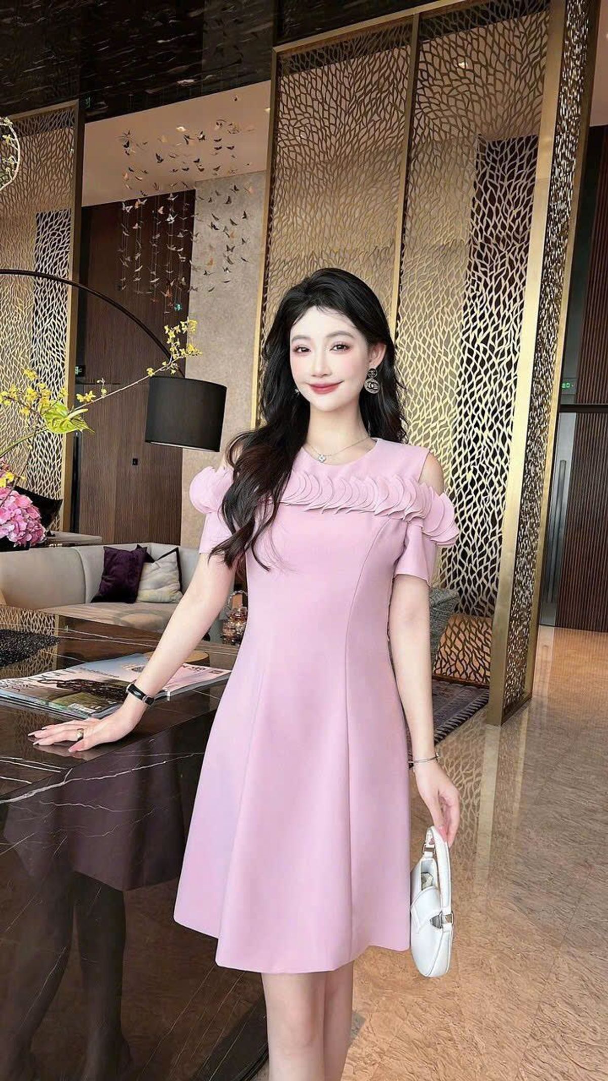 ĐẦM SUÔNG RỚT VAI QUẢNG CHÂU LOẠI CAO CẤP ĐẦM SUÔNG RỚT VAI QUẢNG CHÂU LOẠI CAO CẤP