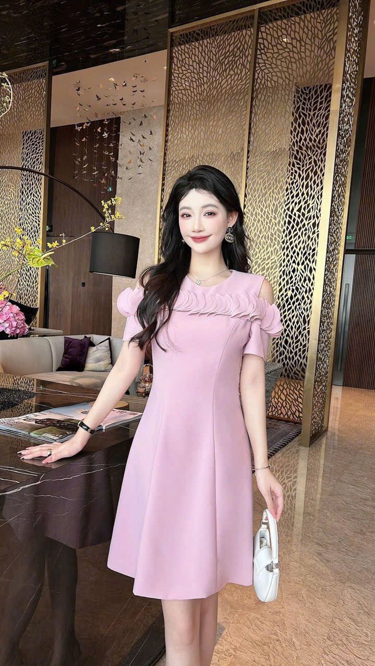 ĐẦM SUÔNG RỚT VAI QUẢNG CHÂU LOẠI CAO CẤP ĐẦM SUÔNG RỚT VAI QUẢNG CHÂU LOẠI CAO CẤP