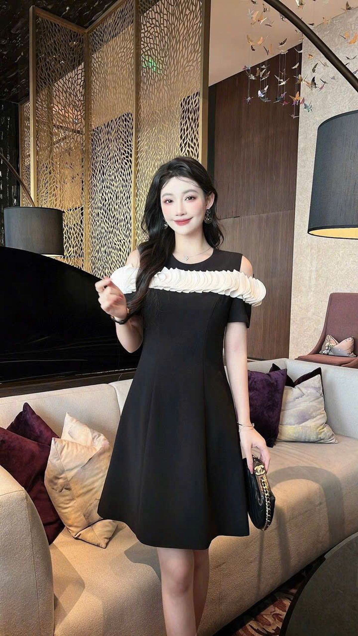 ĐẦM SUÔNG RỚT VAI QUẢNG CHÂU LOẠI CAO CẤP ĐẦM SUÔNG RỚT VAI QUẢNG CHÂU LOẠI CAO CẤP