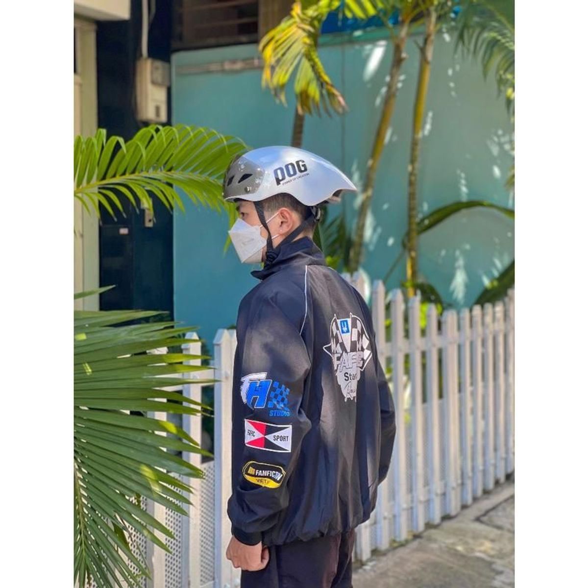 Áo khoác nam nữ in lá cờ phong cách đi phượt cổ đứng ( ẢNH THẬT) Unisex Menswear Áo khoác nam nữ in lá cờ phong cách đi phượt cổ đứng ( ẢNH THẬT) Unisex Menswear