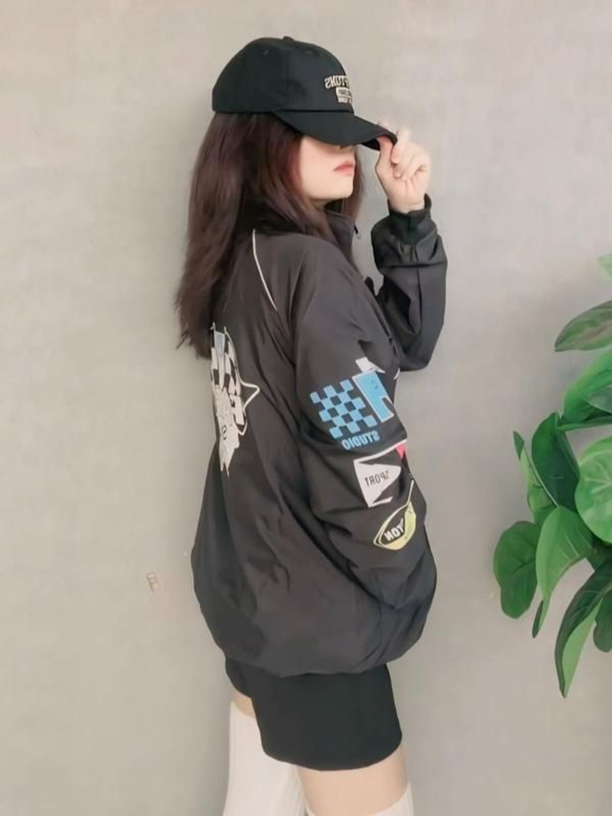 Áo khoác nam nữ in lá cờ phong cách đi phượt cổ đứng ( ẢNH THẬT) Unisex Menswear Áo khoác nam nữ in lá cờ phong cách đi phượt cổ đứng ( ẢNH THẬT) Unisex Menswear