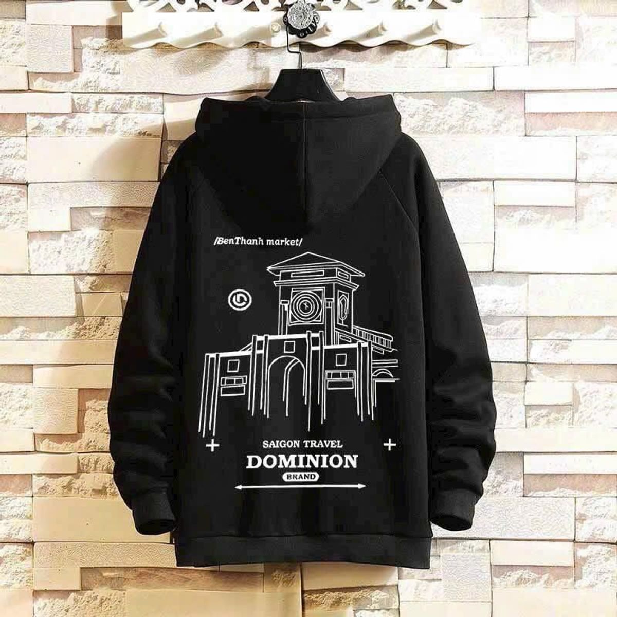 Áo hoodie nam nữ in chợ BẾN THÀNH phong cách đường phố Áo hoodie nam nữ in chợ BẾN THÀNH phong cách đường phố