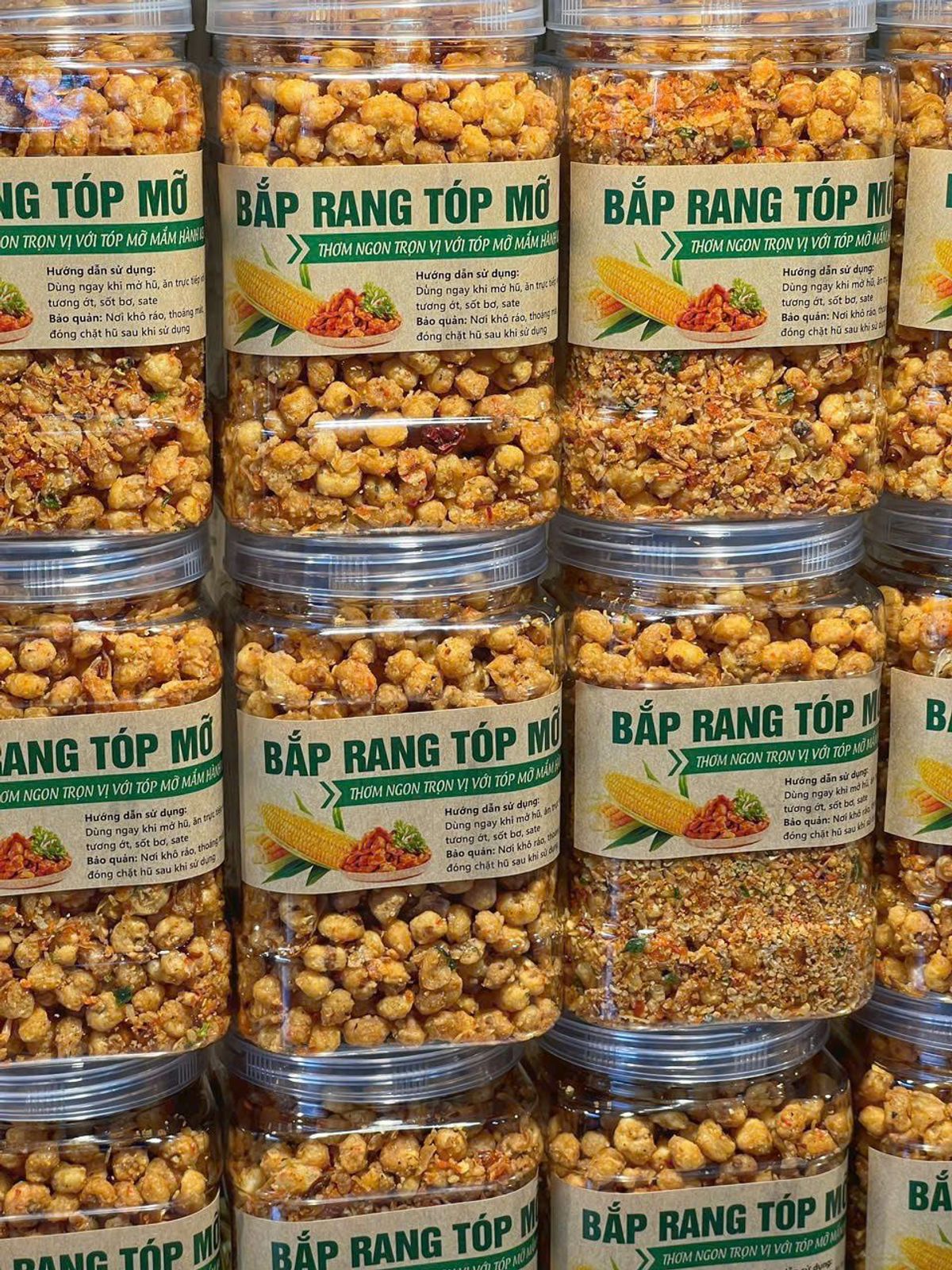 BẮP RANG TÓP MỠ SIÊU HOT, THỬ LÀ MÊ 500G - WINNIE HOUSE BẮP RANG TÓP MỠ SIÊU HOT, THỬ LÀ MÊ 500G - WINNIE HOUSE