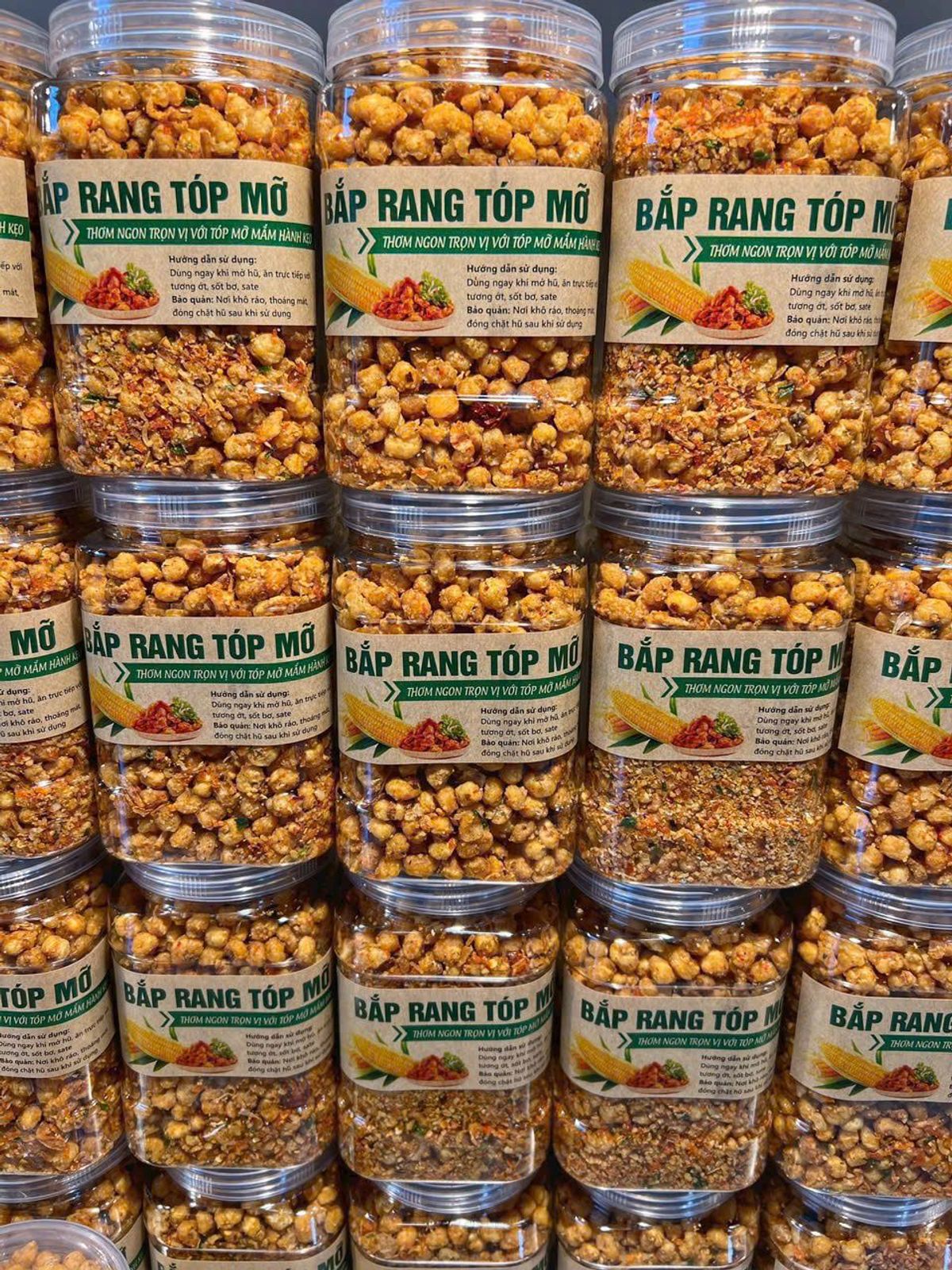 BẮP RANG TÓP MỠ SIÊU HOT, THỬ LÀ MÊ 500G - WINNIE HOUSE BẮP RANG TÓP MỠ SIÊU HOT, THỬ LÀ MÊ 500G - WINNIE HOUSE