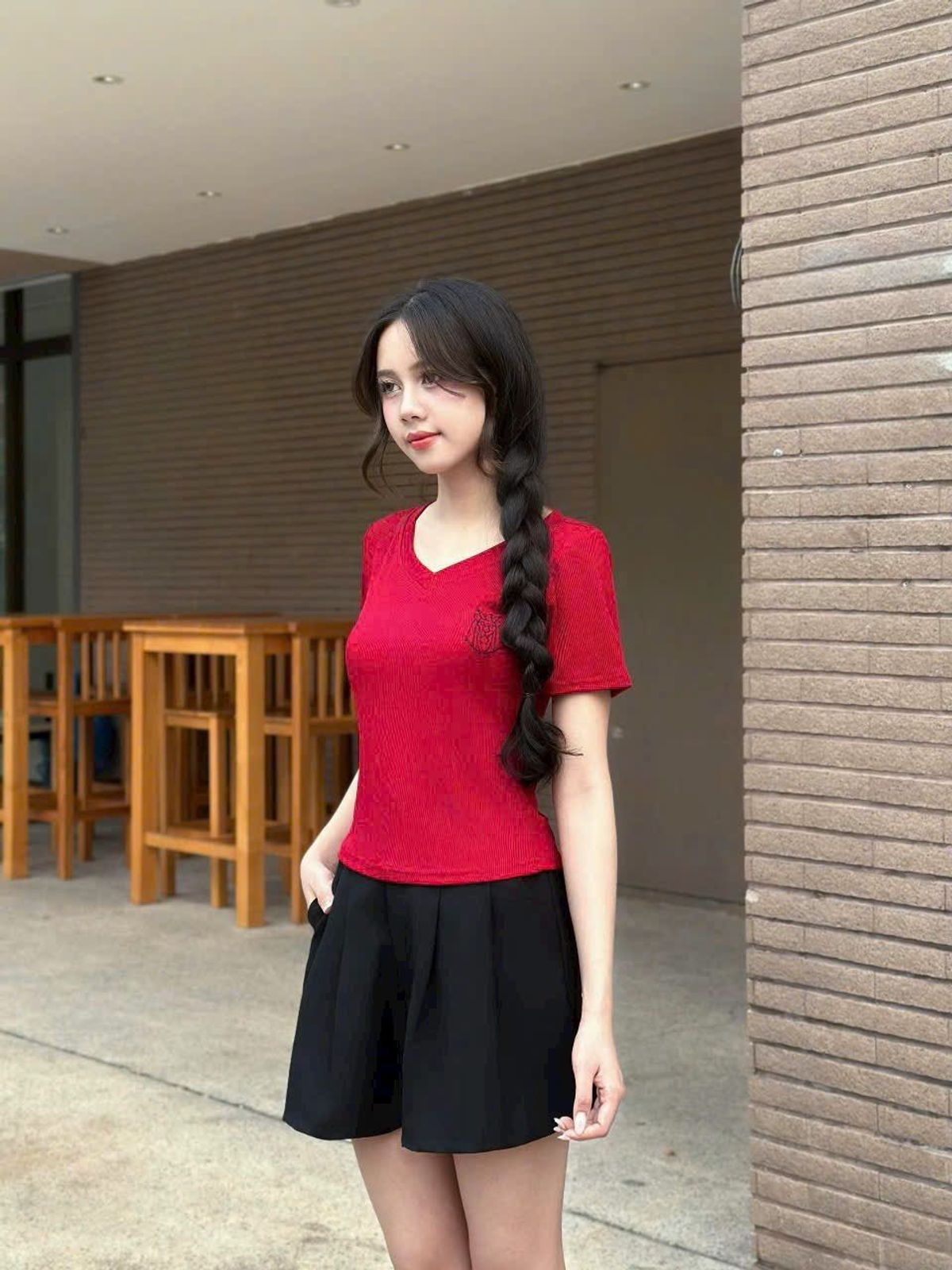 Bộ Set Áo Thun Tay Ngắn Cổ Tim co giãn Minisize bigsize logo in. Bộ Set Áo Thun Tay Ngắn Cổ Tim co giãn Minisize bigsize logo in.