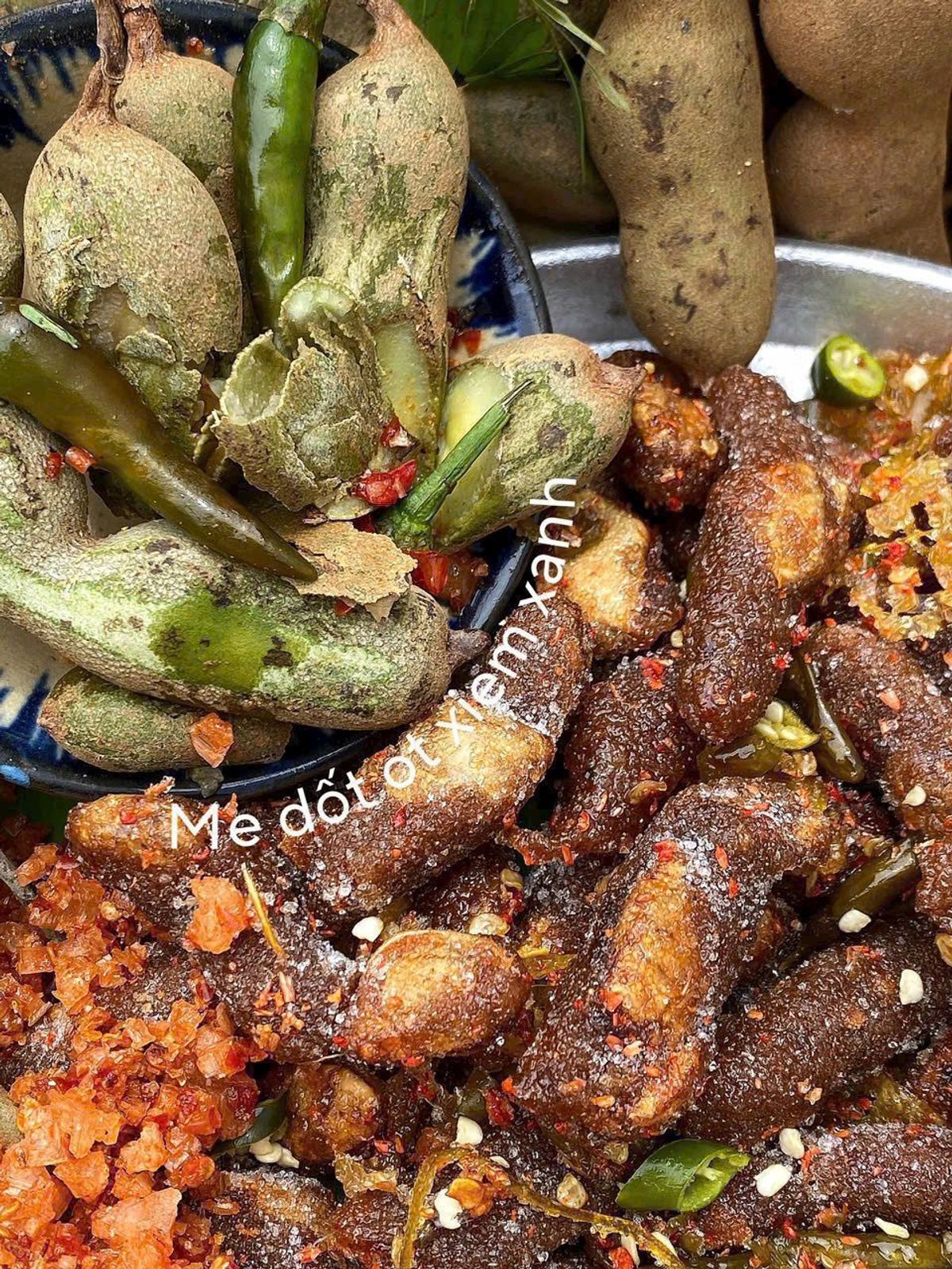 ME DỐT MUỐI ỚT XANH: ME DỐT MUỐI ỚT XANH: