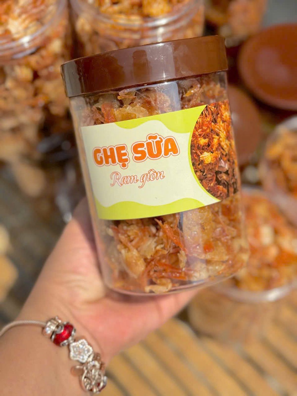 GHẸ SỮA RAM GIÒN – ĐẶC SẢN NHA TRANG 250G - WINNIE HOUSE GHẸ SỮA RAM GIÒN – ĐẶC SẢN NHA TRANG 250G - WINNIE HOUSE