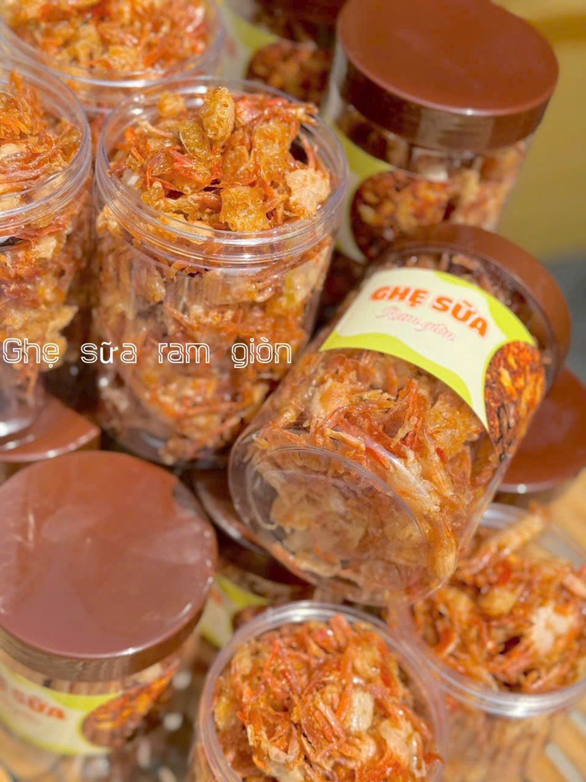 GHẸ SỮA RAM GIÒN – ĐẶC SẢN NHA TRANG 250G - WINNIE HOUSE GHẸ SỮA RAM GIÒN – ĐẶC SẢN NHA TRANG 250G - WINNIE HOUSE