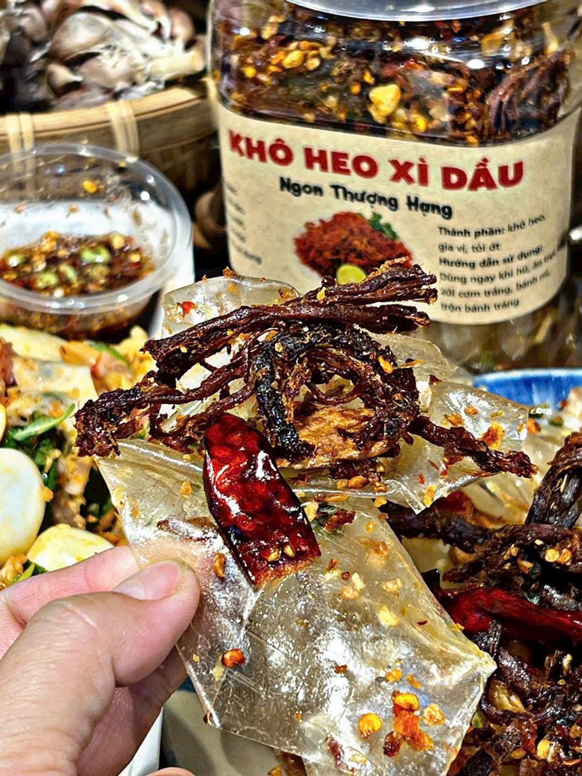 KHÔ HEO RIM XÌ DẦU - MỀM, THẤM VỊ, AI CŨNG MÊ 300G - WINNIE HOUSE KHÔ HEO RIM XÌ DẦU - MỀM, THẤM VỊ, AI CŨNG MÊ 300G - WINNIE HOUSE