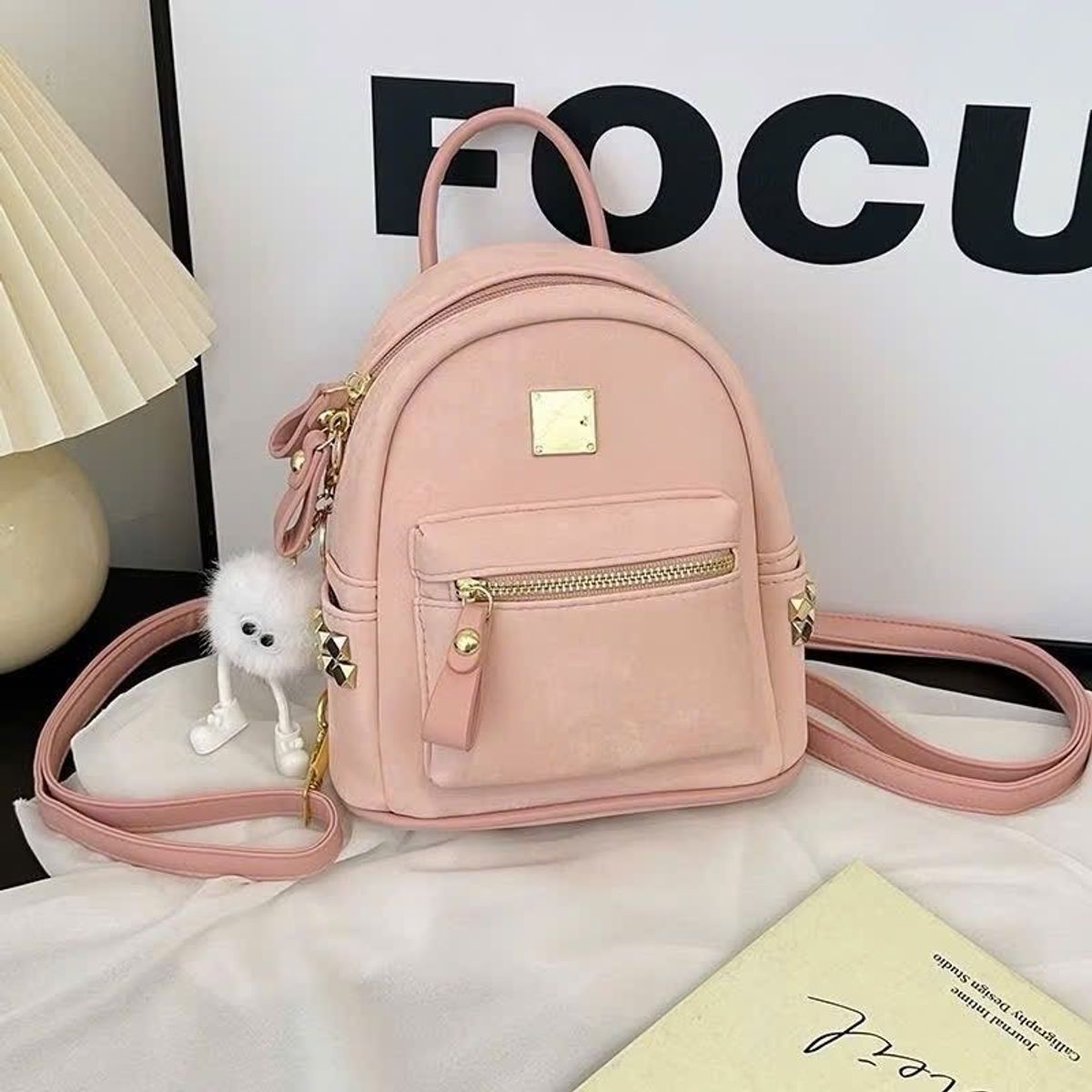 BALO MINI DA NHUNG SIÊU XINH, NHỎ GỌN, ĐÁNG YÊU, PHỐI ĐỒ SIÊU CHẤT WH766 - WINNIE HOUSE BALO MINI DA NHUNG SIÊU XINH, NHỎ GỌN, ĐÁNG YÊU, PHỐI ĐỒ SIÊU CHẤT WH766 - WINNIE HOUSE