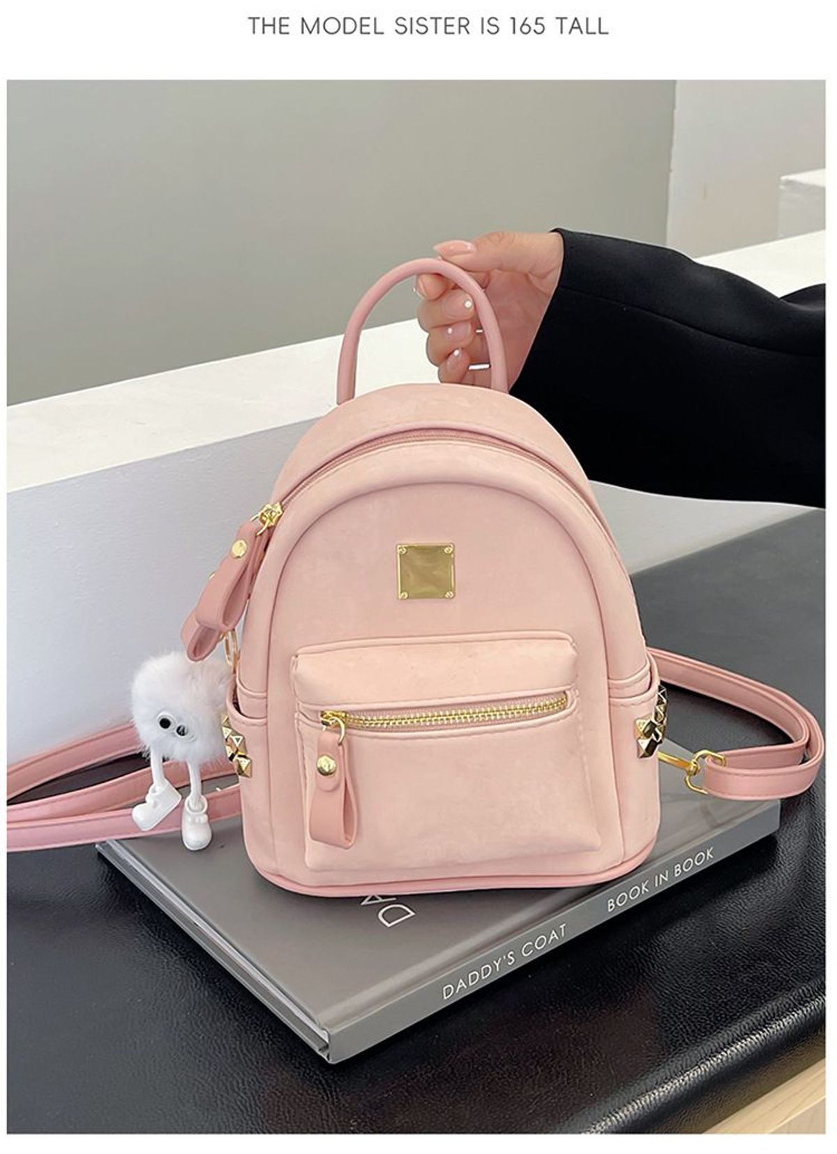 BALO MINI DA NHUNG SIÊU XINH, NHỎ GỌN, ĐÁNG YÊU, PHỐI ĐỒ SIÊU CHẤT WH766 - WINNIE HOUSE BALO MINI DA NHUNG SIÊU XINH, NHỎ GỌN, ĐÁNG YÊU, PHỐI ĐỒ SIÊU CHẤT WH766 - WINNIE HOUSE