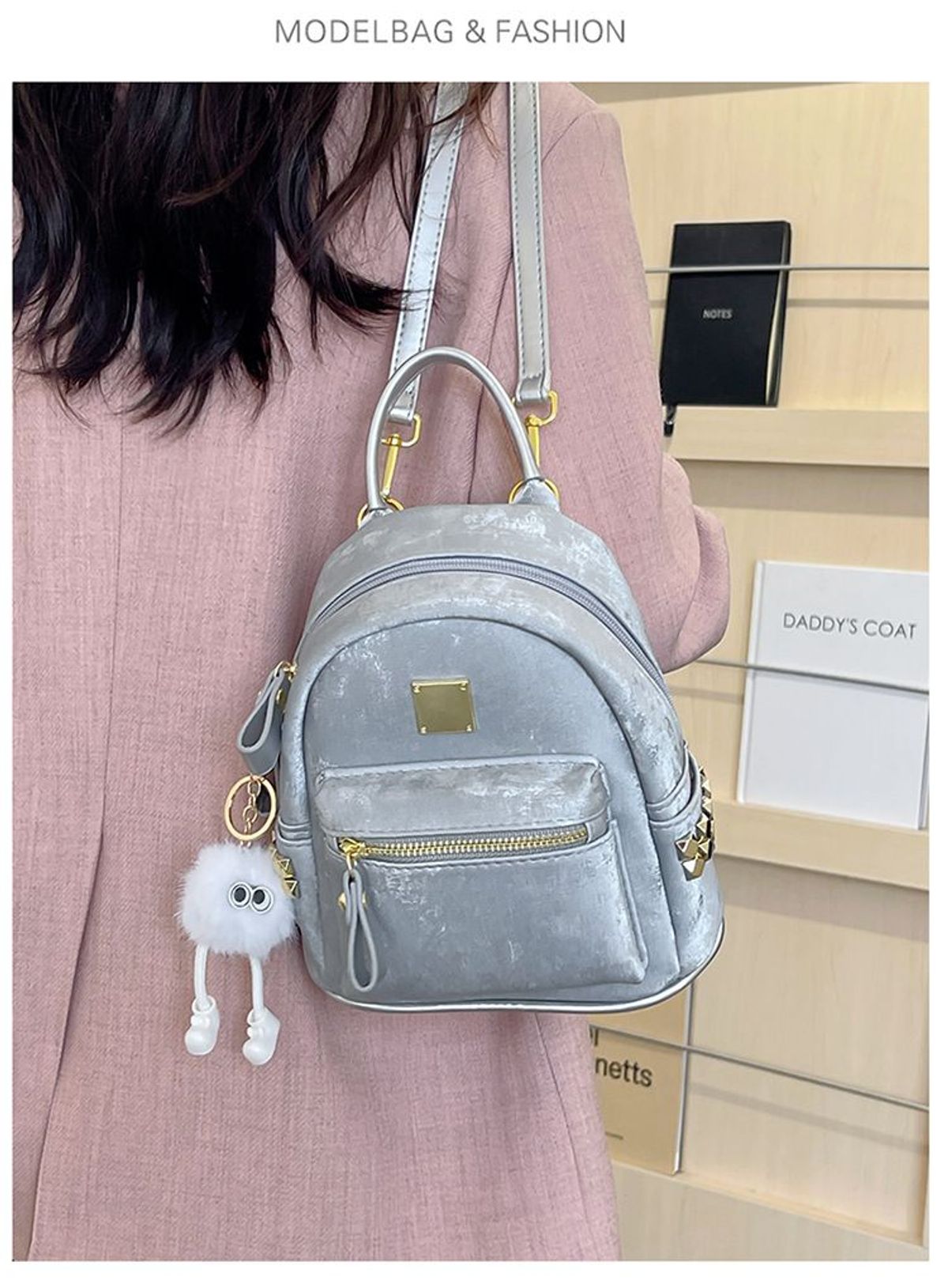 BALO MINI DA NHUNG SIÊU XINH, NHỎ GỌN, ĐÁNG YÊU, PHỐI ĐỒ SIÊU CHẤT WH766 - WINNIE HOUSE BALO MINI DA NHUNG SIÊU XINH, NHỎ GỌN, ĐÁNG YÊU, PHỐI ĐỒ SIÊU CHẤT WH766 - WINNIE HOUSE