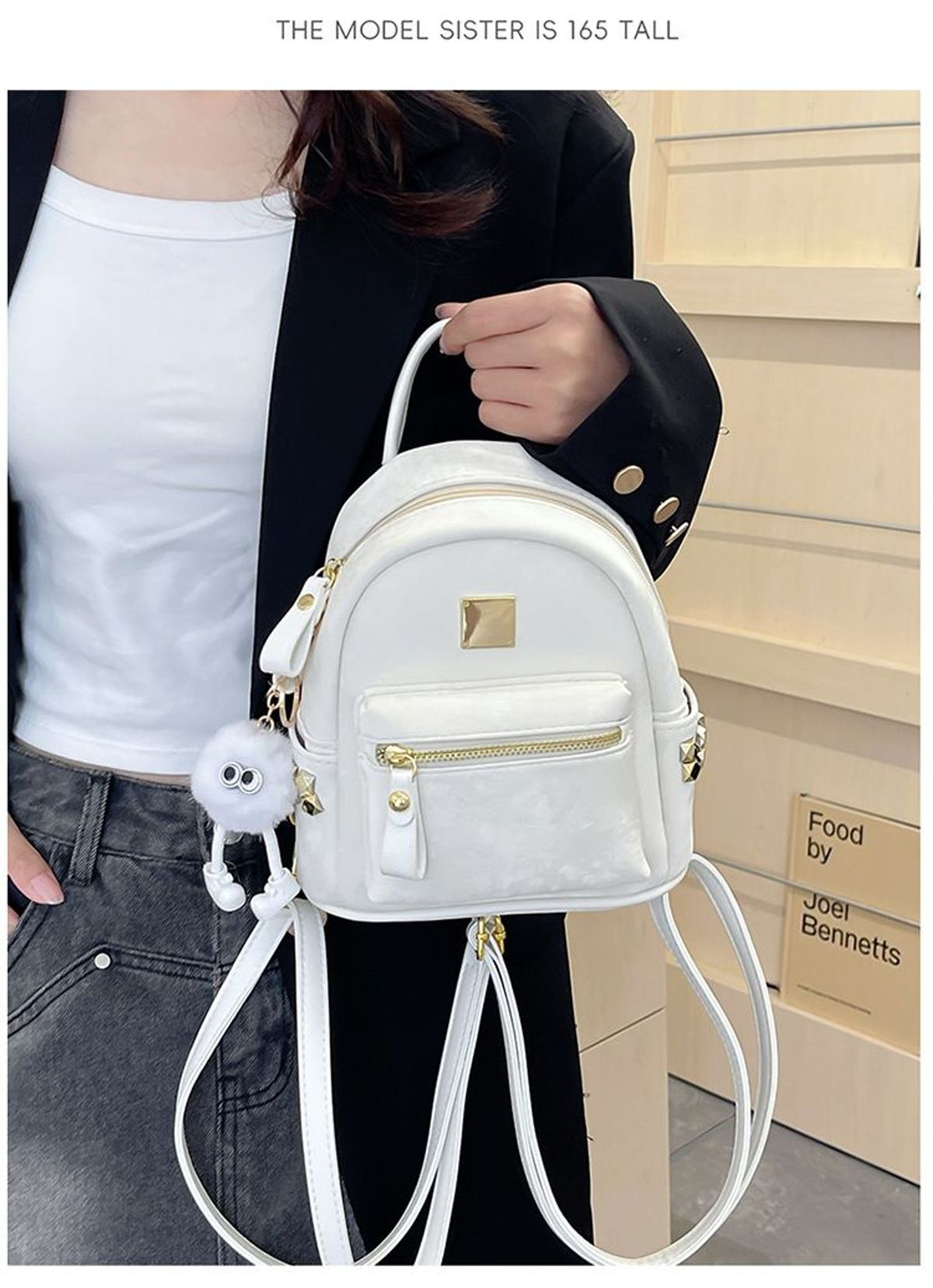 BALO MINI DA NHUNG SIÊU XINH, NHỎ GỌN, ĐÁNG YÊU, PHỐI ĐỒ SIÊU CHẤT WH766 - WINNIE HOUSE BALO MINI DA NHUNG SIÊU XINH, NHỎ GỌN, ĐÁNG YÊU, PHỐI ĐỒ SIÊU CHẤT WH766 - WINNIE HOUSE