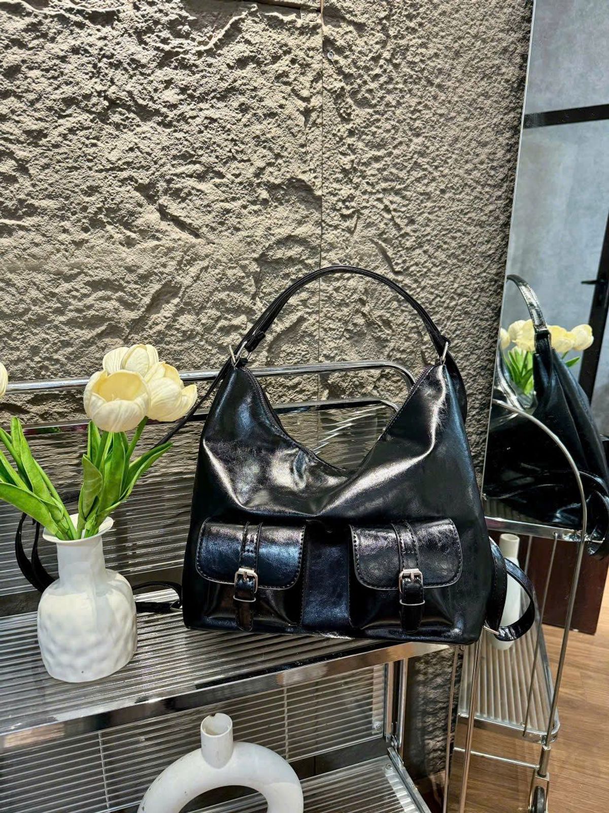 TÚI XÁCH KIÊM BALO – PHONG CÁCH & TIỆN LỢI TRONG MỘT THIẾT KẾ WH763 - WINNIE HOUSE TÚI XÁCH KIÊM BALO – PHONG CÁCH & TIỆN LỢI TRONG MỘT THIẾT KẾ WH763 - WINNIE HOUSE