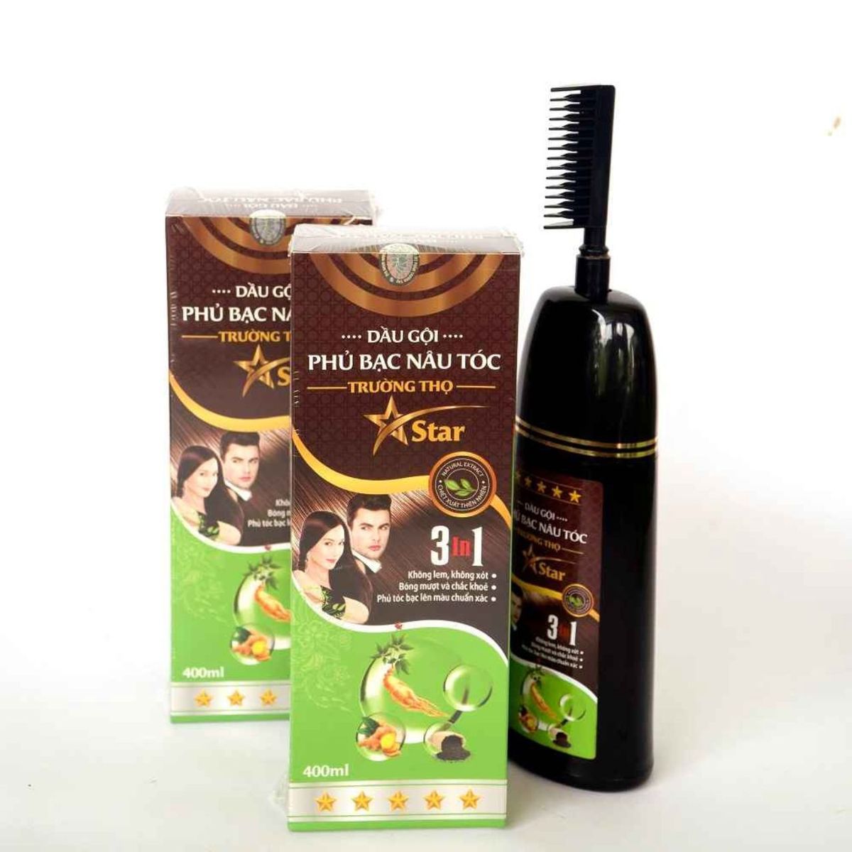 DẦU GỘI PHỦ BẠC NÂU TÓC 400ML - DẠ THẢO LIÊN DẦU GỘI PHỦ BẠC NÂU TÓC 400ML - DẠ THẢO LIÊN