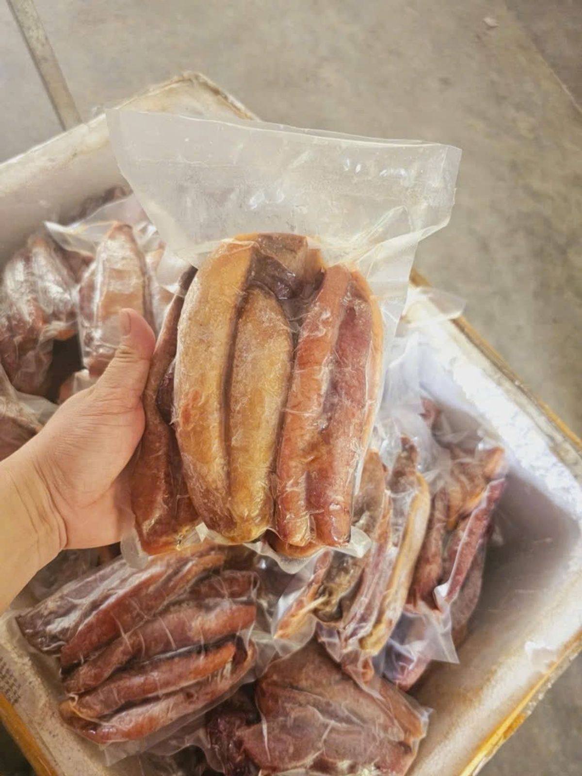 Trứng cá ngừ đại dương túi 1kg (giao tphcm) Trứng cá ngừ đại dương túi 1kg (giao tphcm)