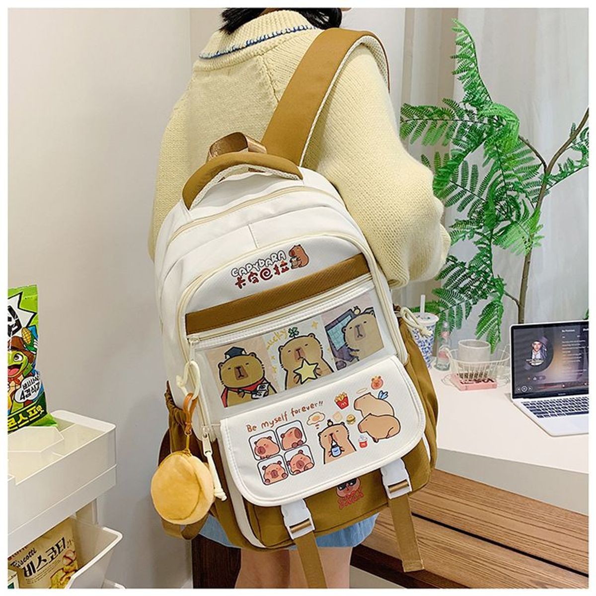 BALO HOẠT HÌNH CAPYBARA DỄ THƯƠNG CHO BÉ, THIẾT KẾ SIÊU XINH WH810 - WINNIE HOUSE BALO HOẠT HÌNH CAPYBARA DỄ THƯƠNG CHO BÉ, THIẾT KẾ SIÊU XINH WH810 - WINNIE HOUSE