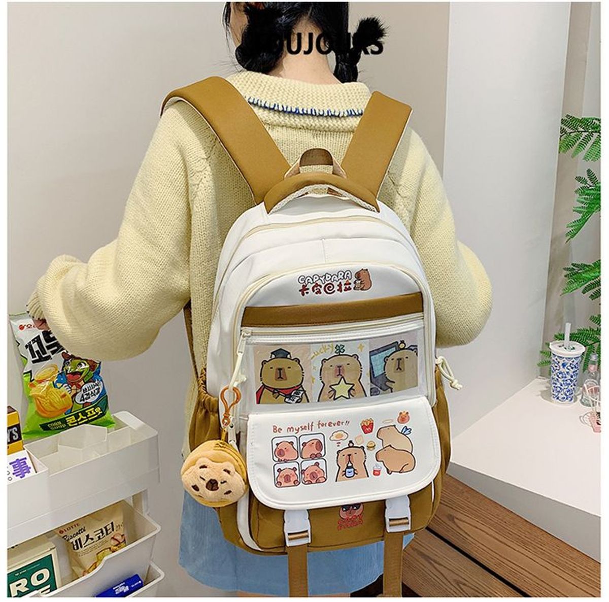BALO HOẠT HÌNH CAPYBARA DỄ THƯƠNG CHO BÉ, THIẾT KẾ SIÊU XINH WH810 - WINNIE HOUSE BALO HOẠT HÌNH CAPYBARA DỄ THƯƠNG CHO BÉ, THIẾT KẾ SIÊU XINH WH810 - WINNIE HOUSE