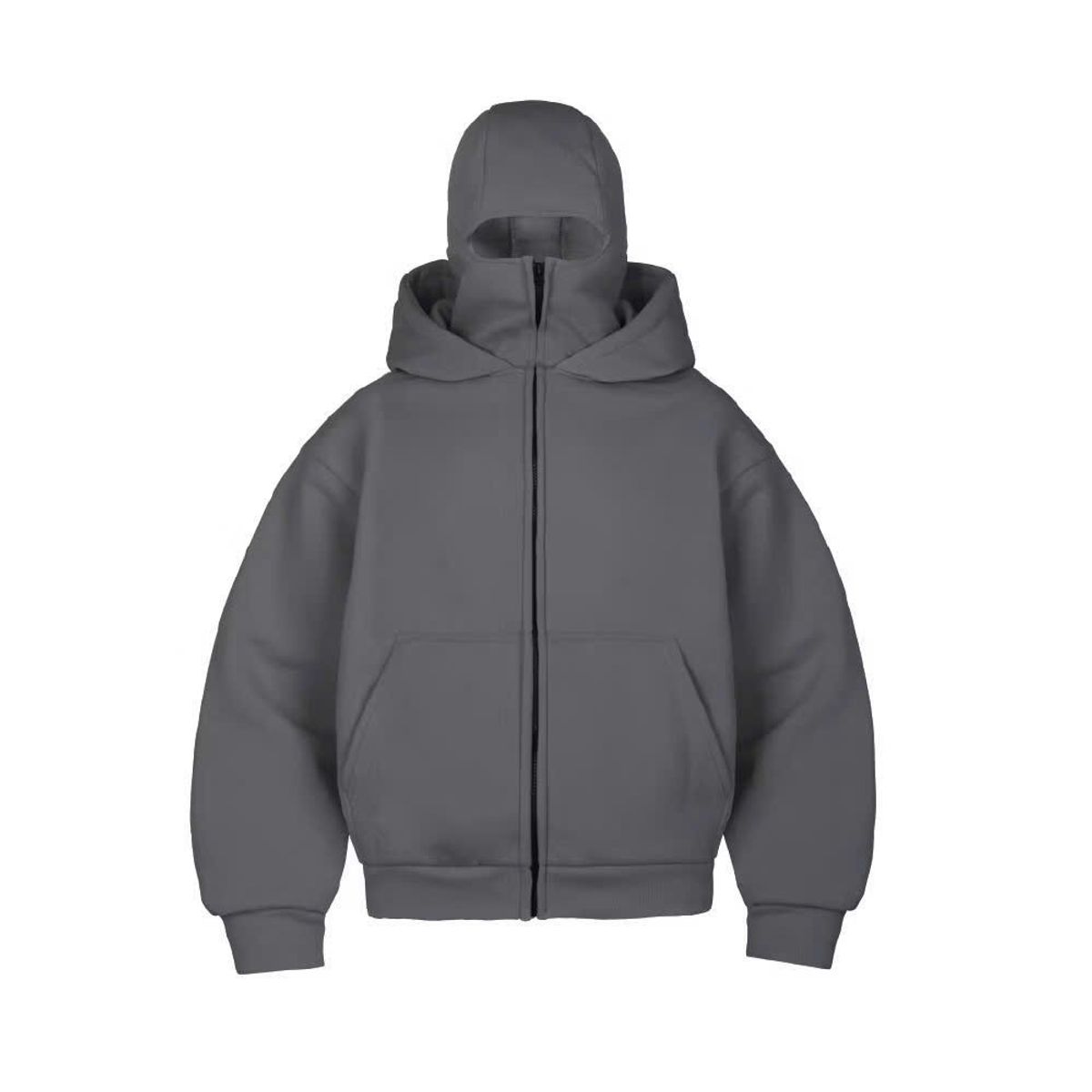 Áo Khoác Hoodie Zip Ninja Trơn Cổ Cao 2 Nón có túi Trong Tay Xỏ Ngón Phong Cách Ninja Che Mặt Mũ Rộng Siêu Ngầu Áo Khoác Hoodie Zip Ninja Trơn Cổ Cao 2 Nón có túi Trong Tay Xỏ Ngón Phong Cách Ninja Che Mặt Mũ Rộng Siêu Ngầu