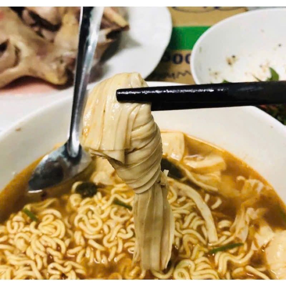Váng Đậu Nơ - (Tàu Hũ Ky Dạng Nơ) 500g Sản phẩm nông nghiệp Việt Nam (hỏa tốc) Váng Đậu Nơ - (Tàu Hũ Ky Dạng Nơ) 500g Sản phẩm nông nghiệp Việt Nam (hỏa tốc)