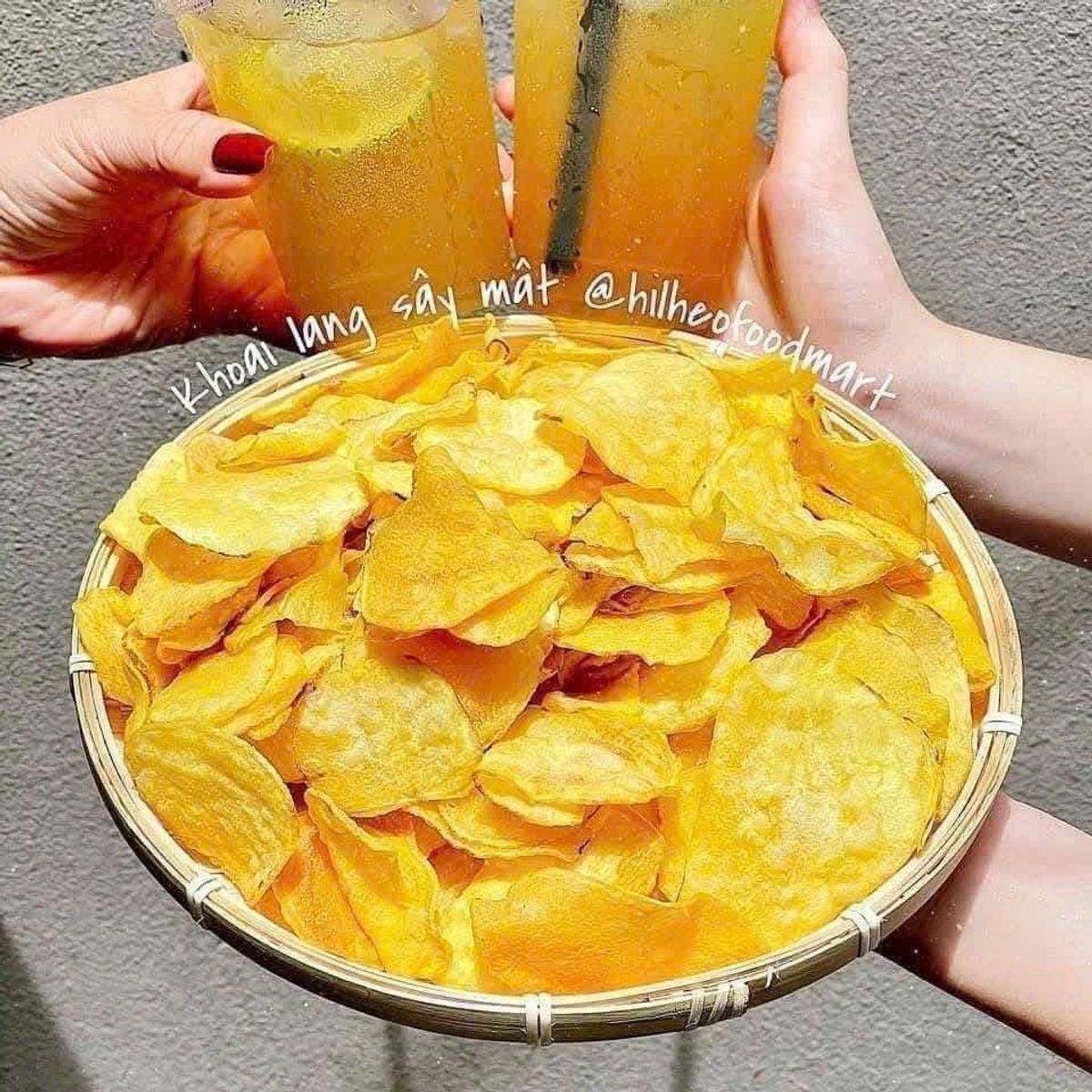 KHOAI LANG SẤY MẬT ONG GIÒN TAN HẤP DẪN 500G - WINNIE HOUSE KHOAI LANG SẤY MẬT ONG GIÒN TAN HẤP DẪN 500G - WINNIE HOUSE