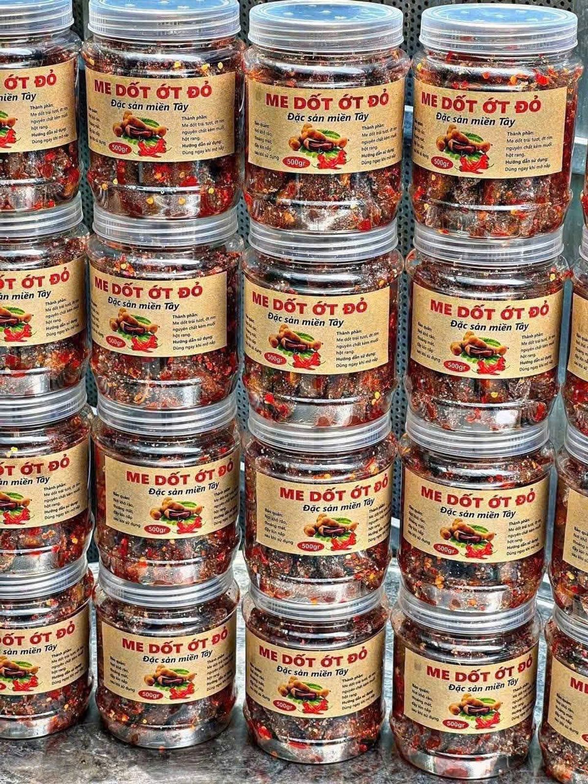 ME DỐT MUỐI ỚT - VUA CHUA CAY, NGON KHÔNG CẦN CHỈNH 500G - WINNIE HOUSE ME DỐT MUỐI ỚT - VUA CHUA CAY, NGON KHÔNG CẦN CHỈNH 500G - WINNIE HOUSE