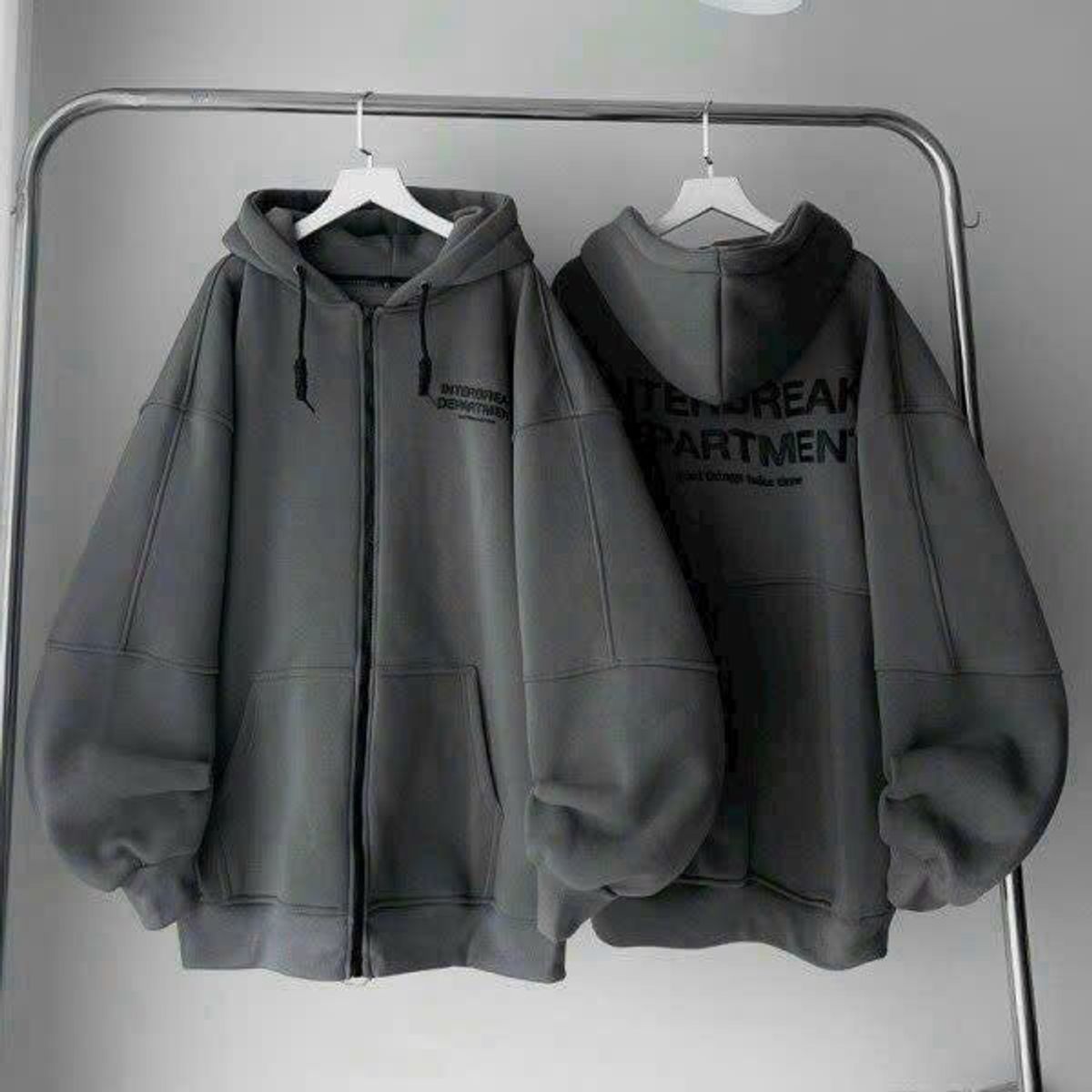 Áo Khoác Nỉ Hoodie Zip INTERBREAK Nhiều Màu Form Rộng Unisex Nam Nữ Áo Khoác Nỉ Hoodie Zip INTERBREAK Nhiều Màu Form Rộng Unisex Nam Nữ
