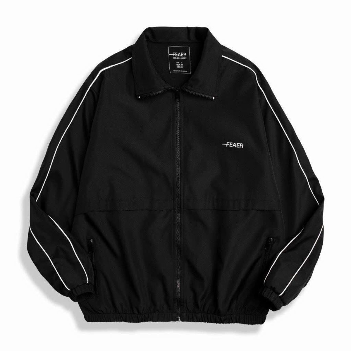 Áo Khoác Dù PHỐI SỌC Chất Dù 2 Lớp Phối Sọc Cổ Đứng Unisex, Áo Khoác Bomber Nam Nữ Thêu Logo FEAER Form Rộng Áo Khoác Dù PHỐI SỌC Chất Dù 2 Lớp Phối Sọc Cổ Đứng Unisex, Áo Khoác Bomber Nam Nữ Thêu Logo FEAER Form Rộng