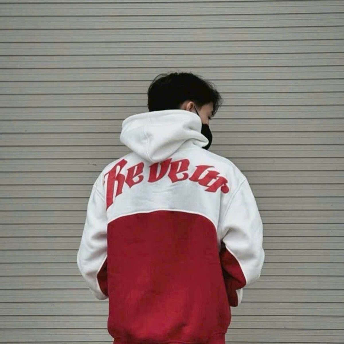 Áo Hoodie Nỉ Bông Form Rộng Nam Nữ Thêu REVEUS Áo Hoodie Nỉ Bông Form Rộng Nam Nữ Thêu REVEUS